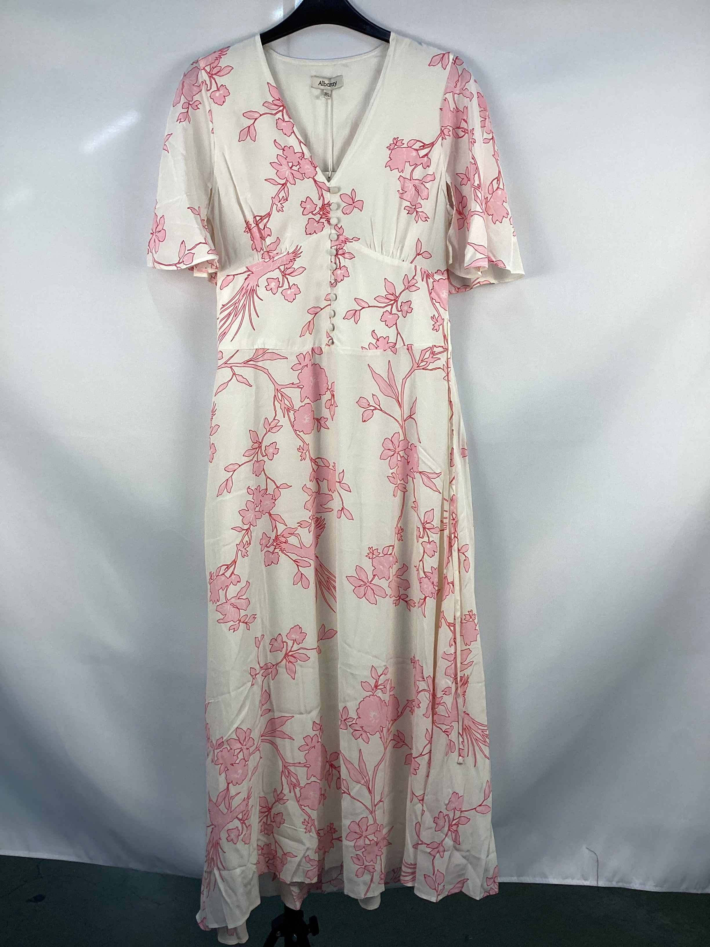 Re-Loved Kimono Floral Dress - Size 8