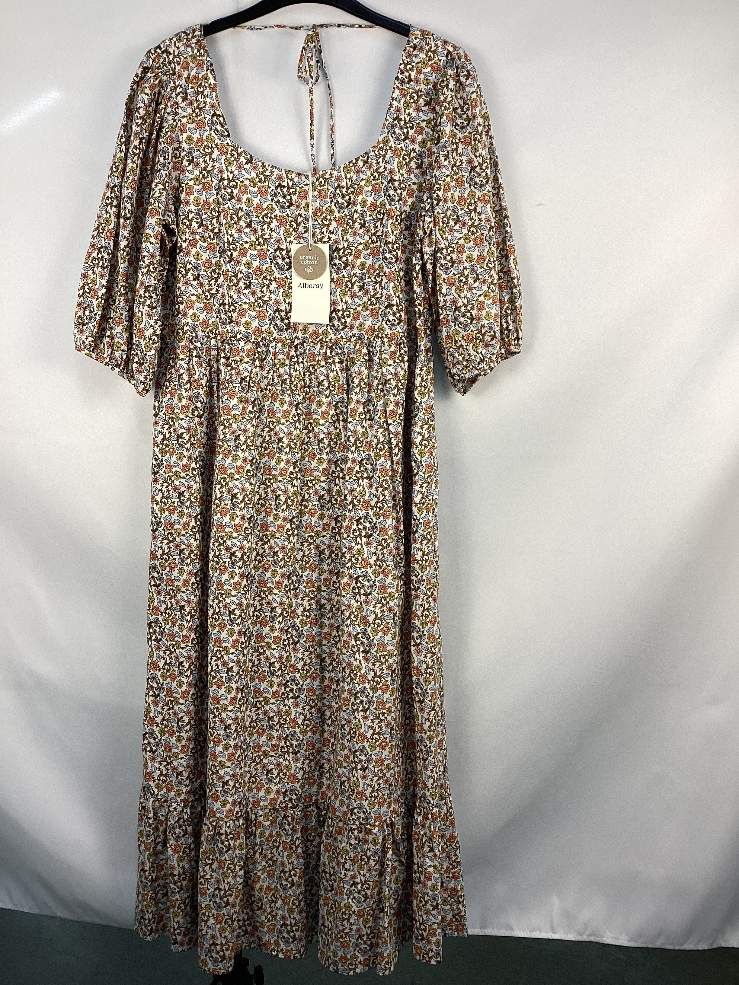 Re-Loved Marnie Floral Midi Dress - Size 12