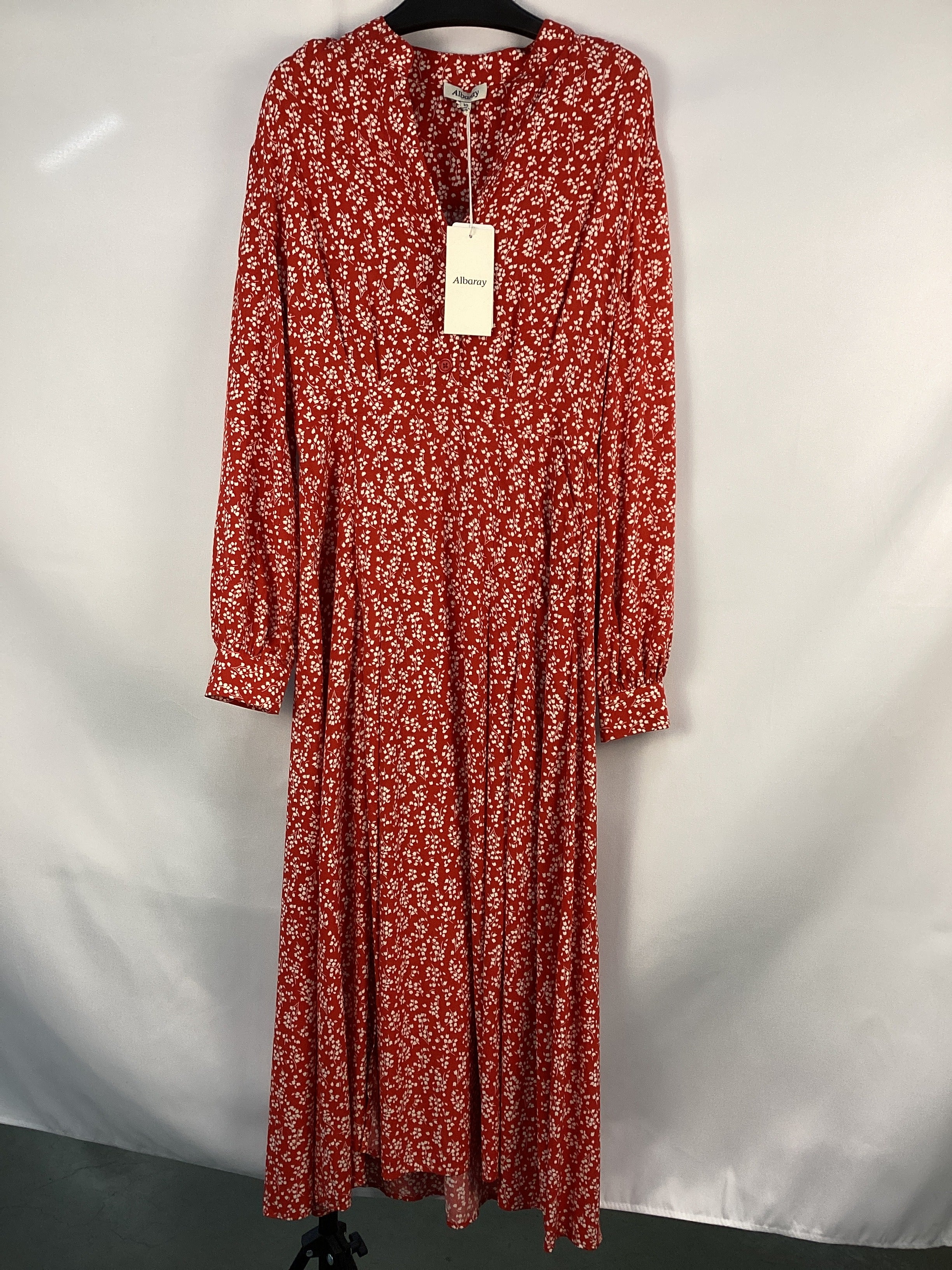 Re-Loved Mini Tulip Print Shirtdress - Size 10