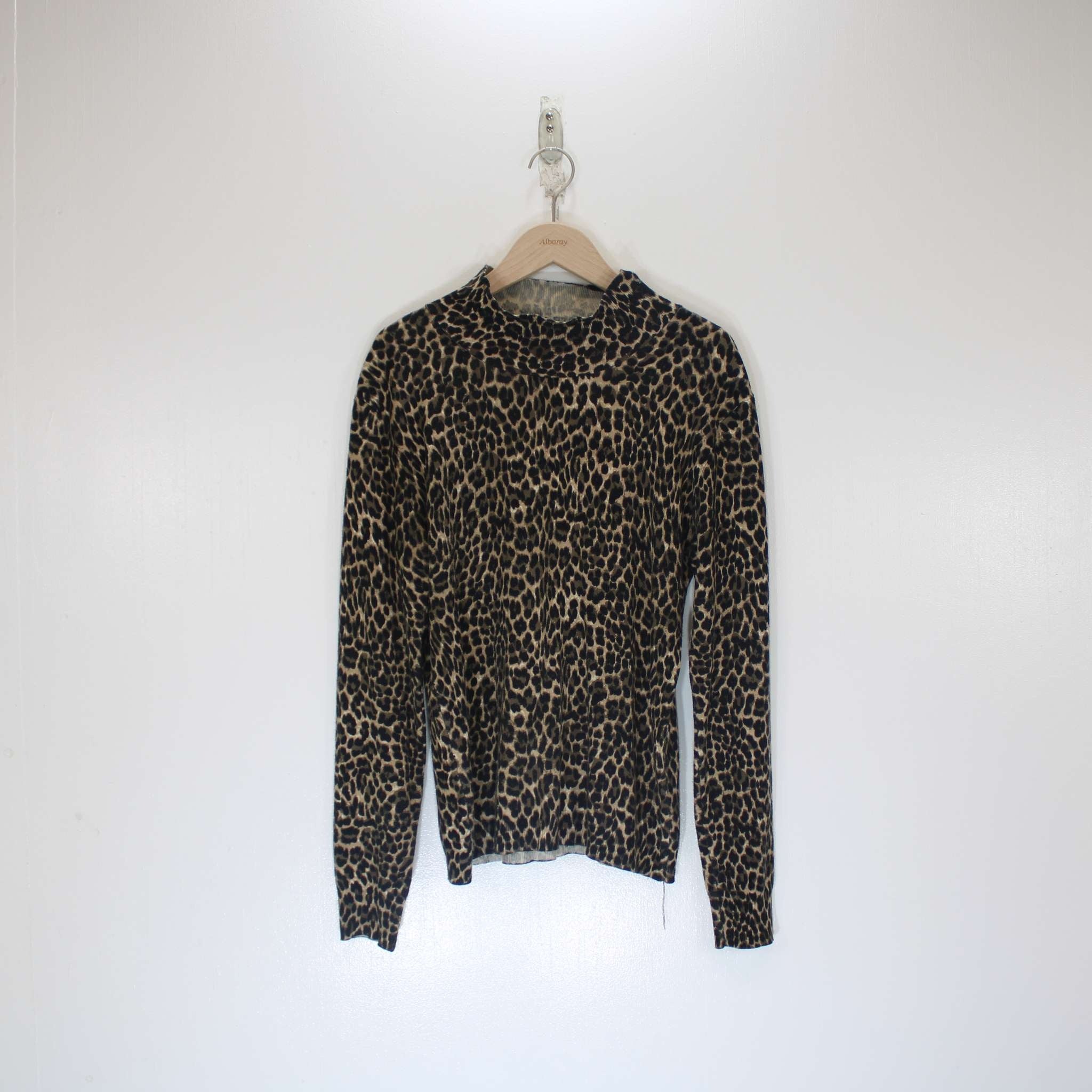 Re-Loved Animal Print Top Size 8