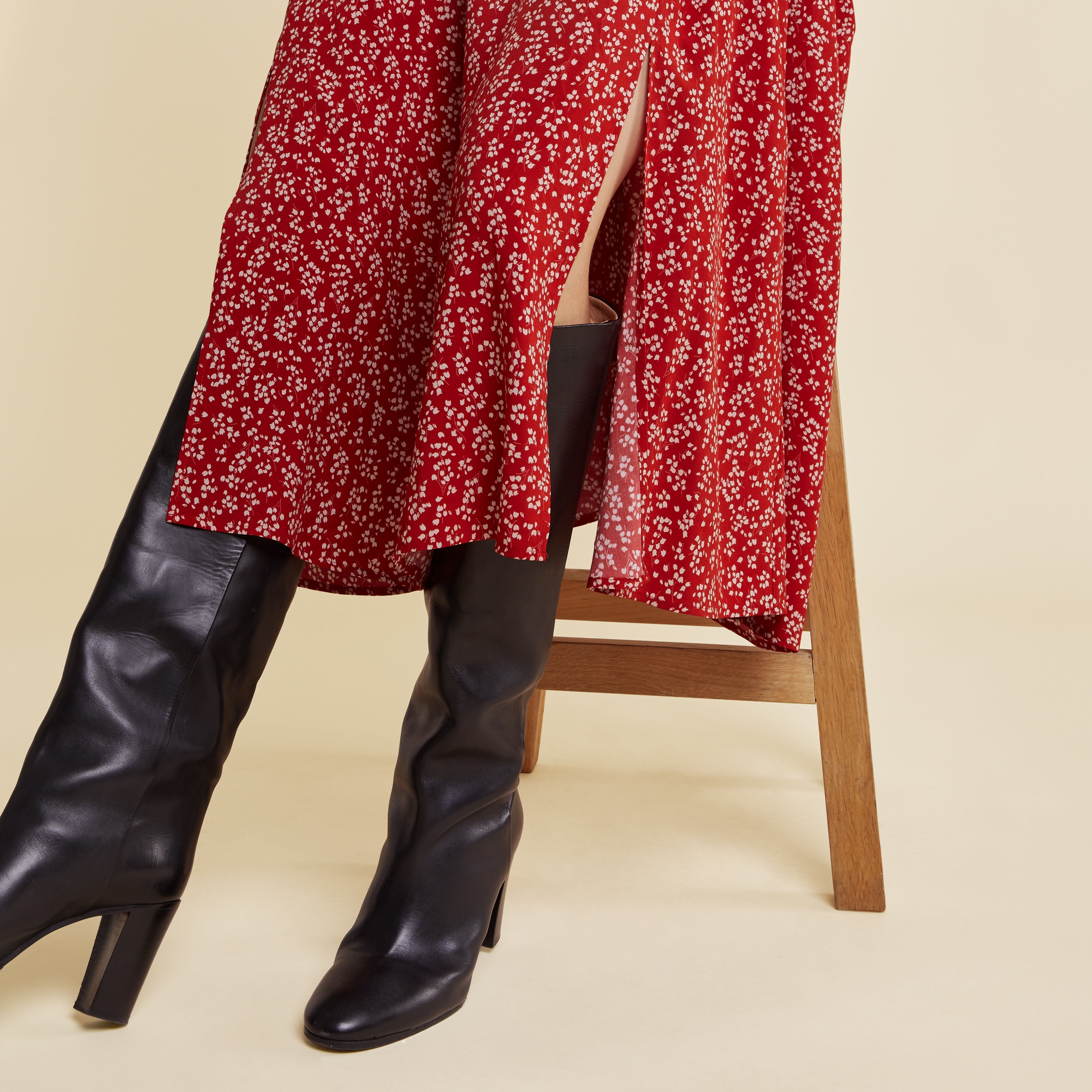 Re-Loved Mini Tulip Print Shirtdress - Size 10