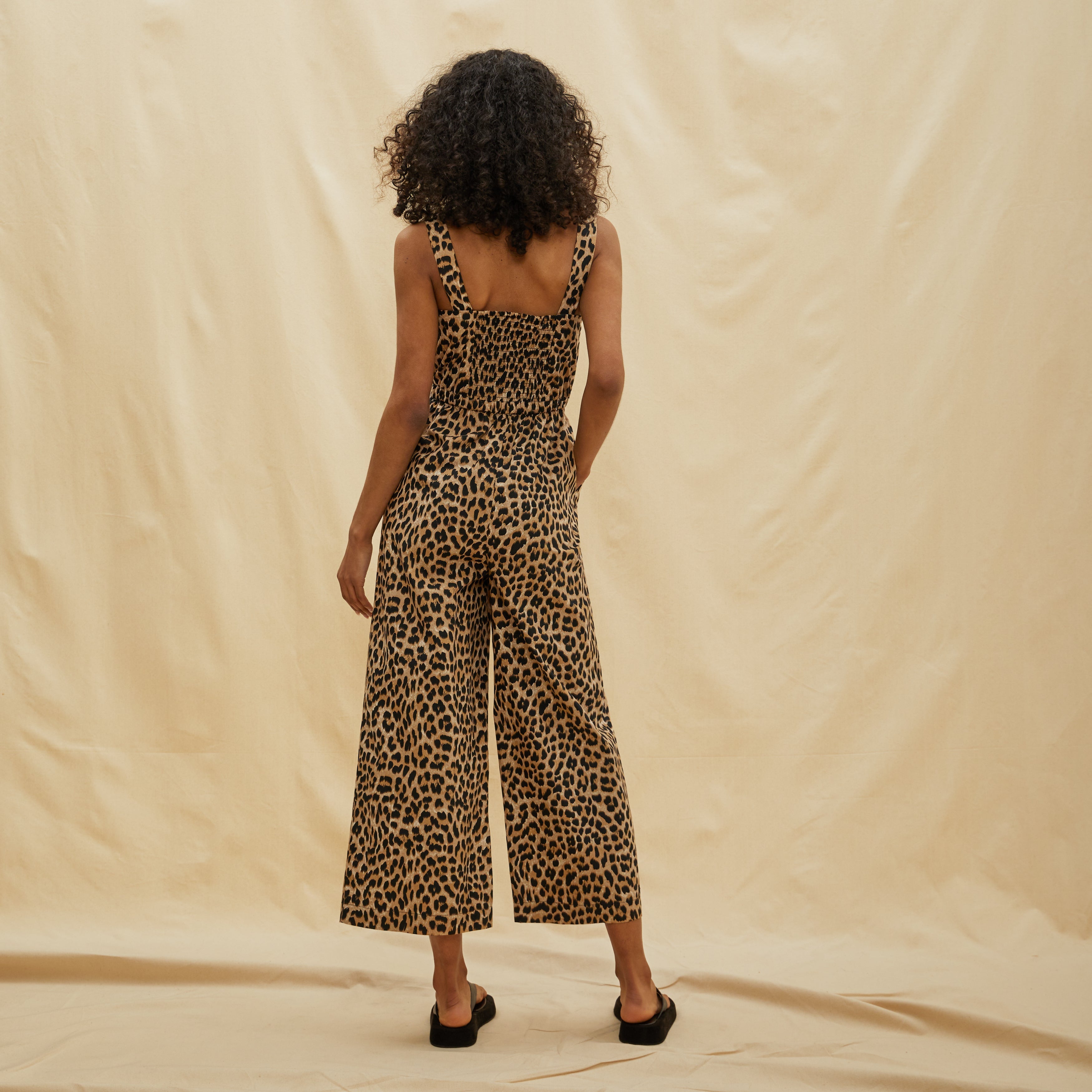 Re-Loved Organic Cotton Animal Jumpsuit - Size 8