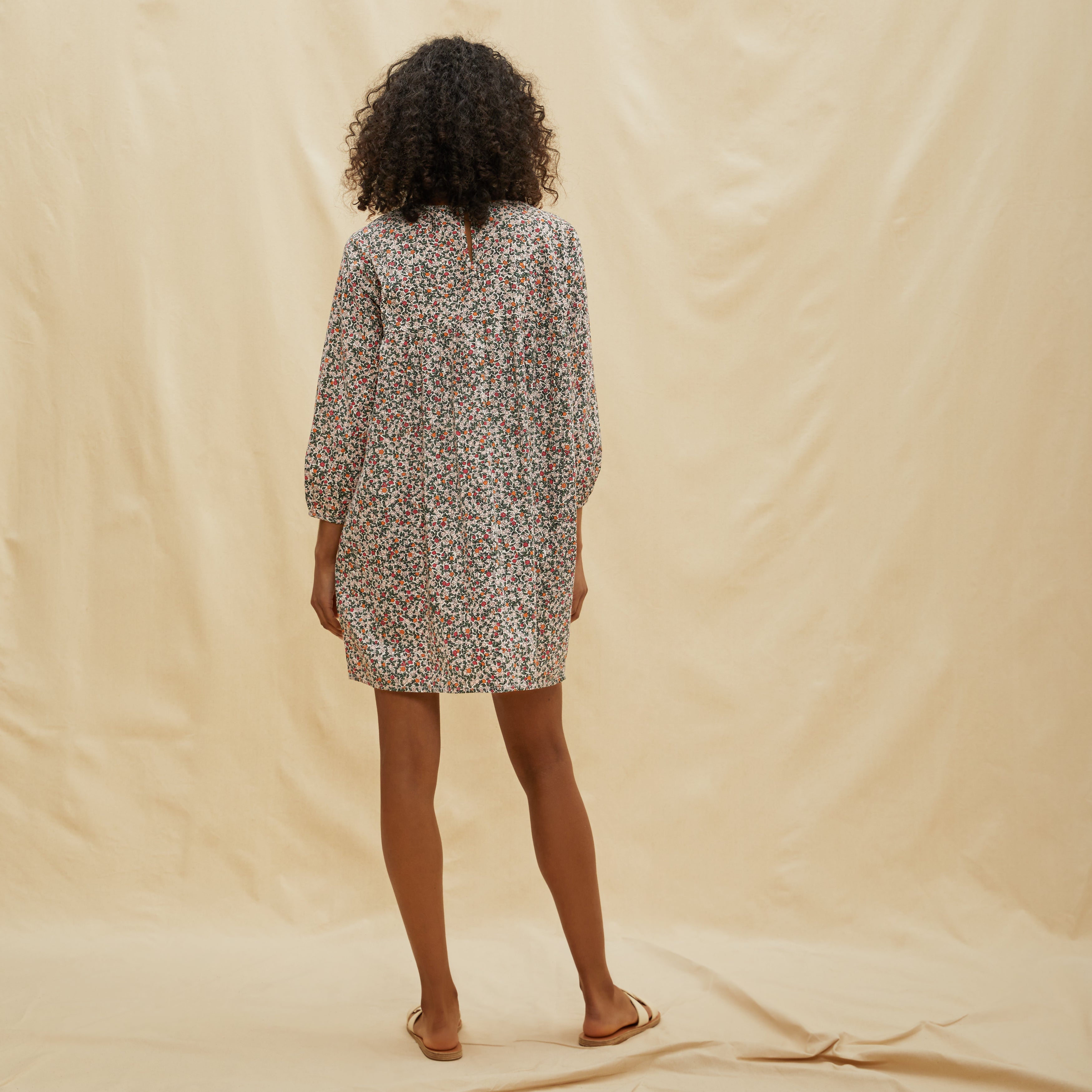 Re-Loved Belle Floral Short Dress - Size 10