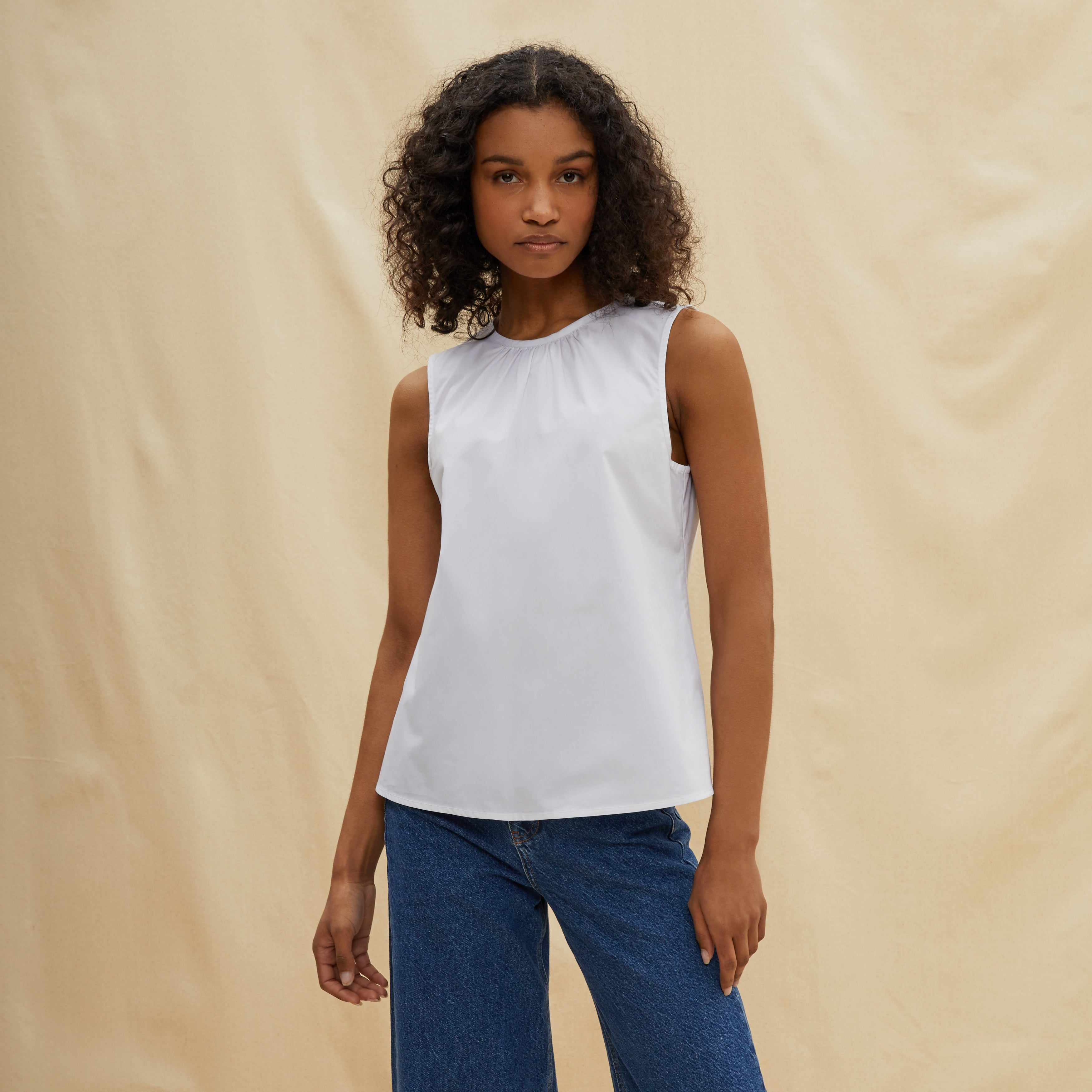 Re-Loved Organic Cotton Shell White Size 10