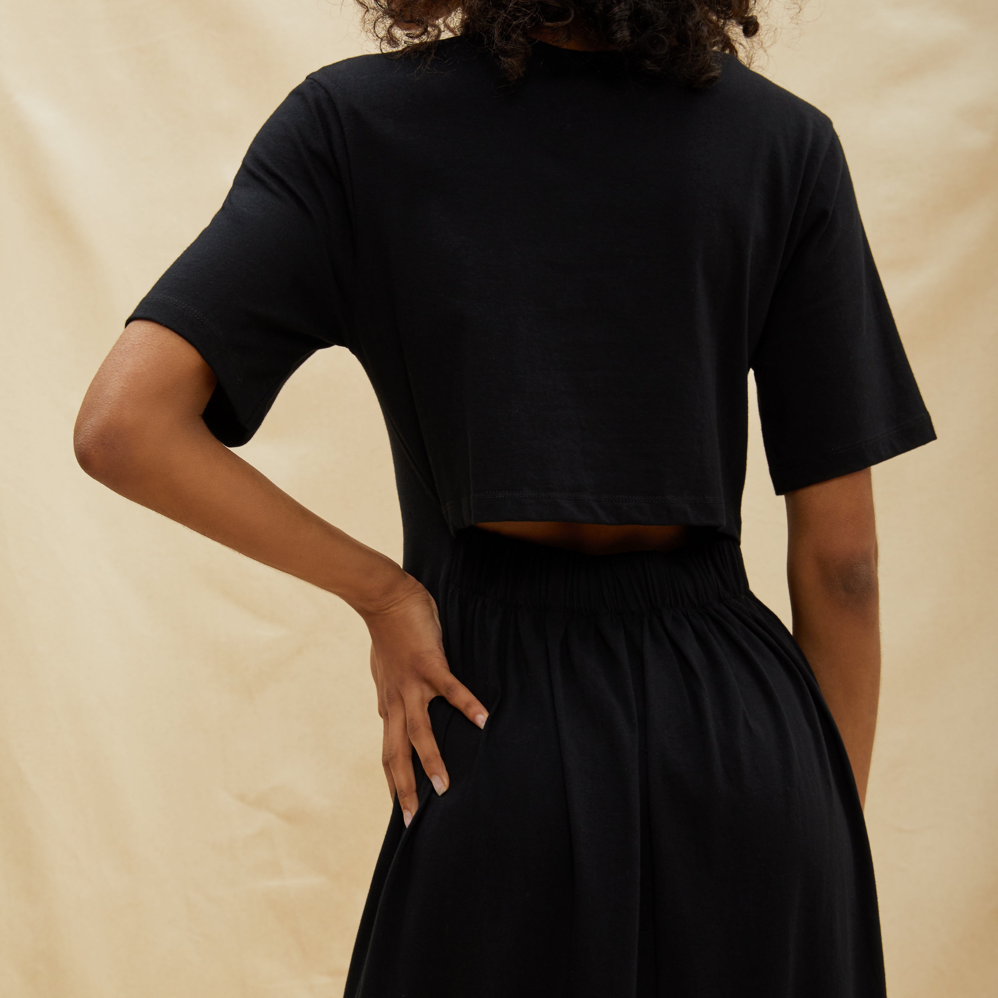 Re-Loved Open Back T Shirt Dress - Size 14