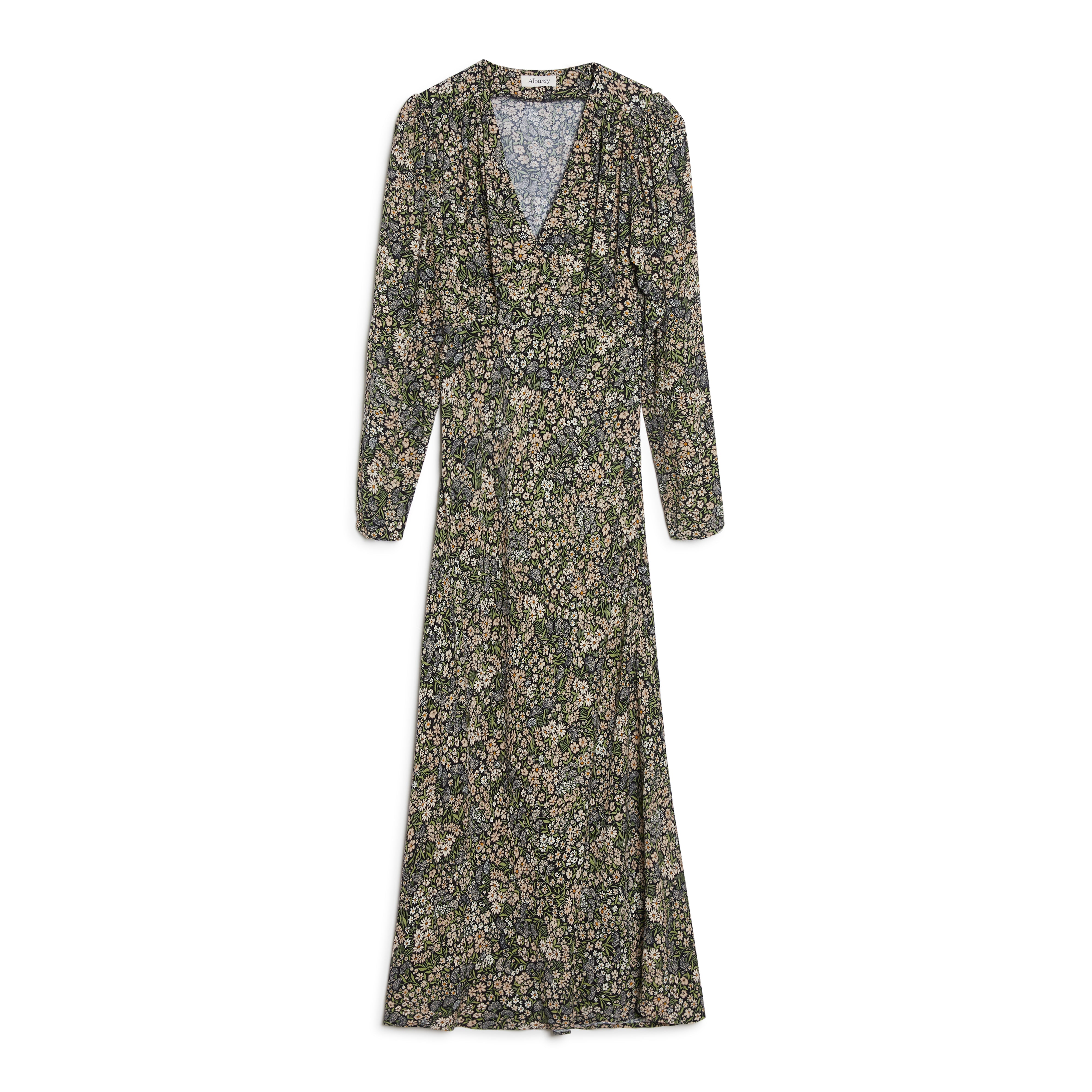 Winter Meadow Print Dress