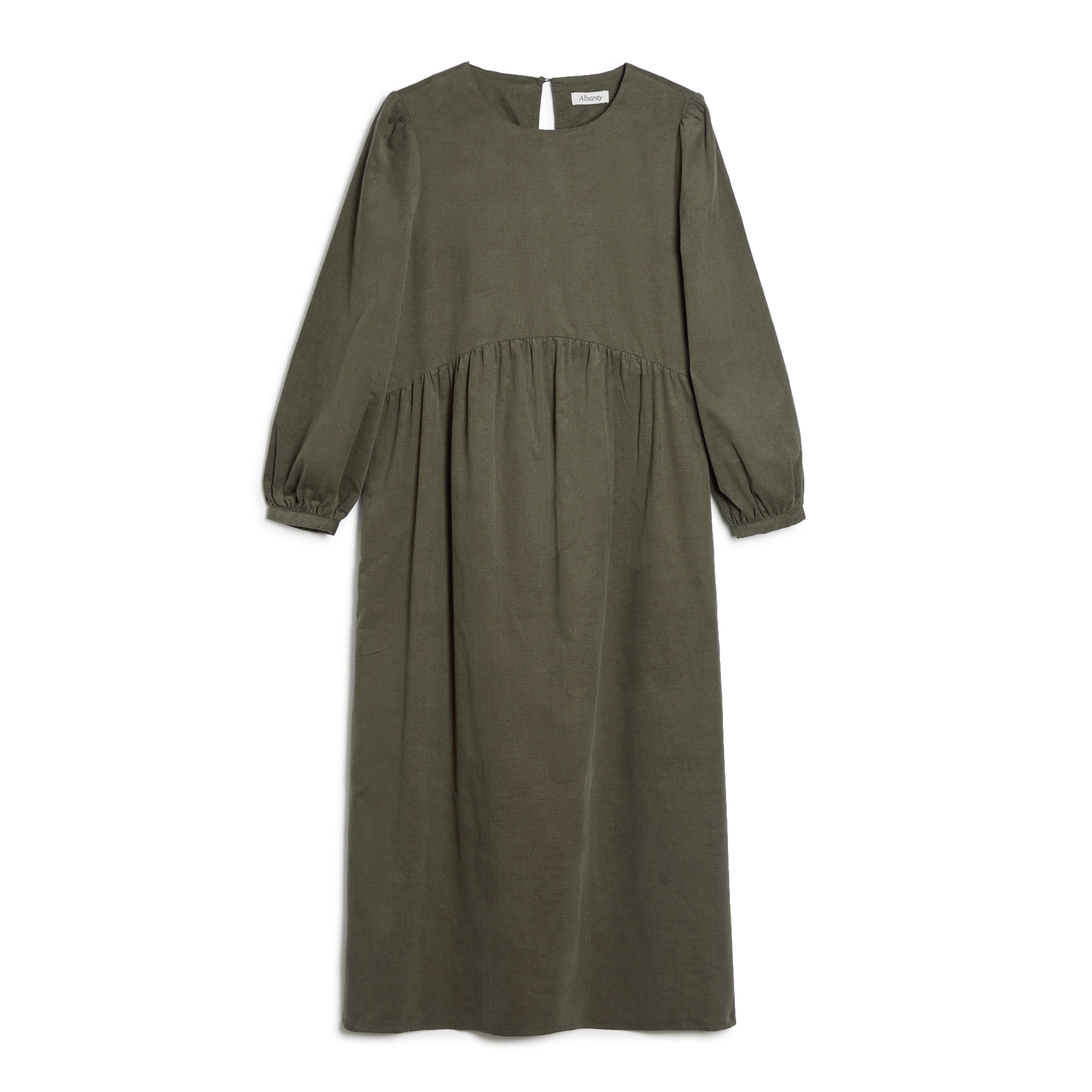 Re-Loved Relaxed Cord Midi Dress - Size 18
