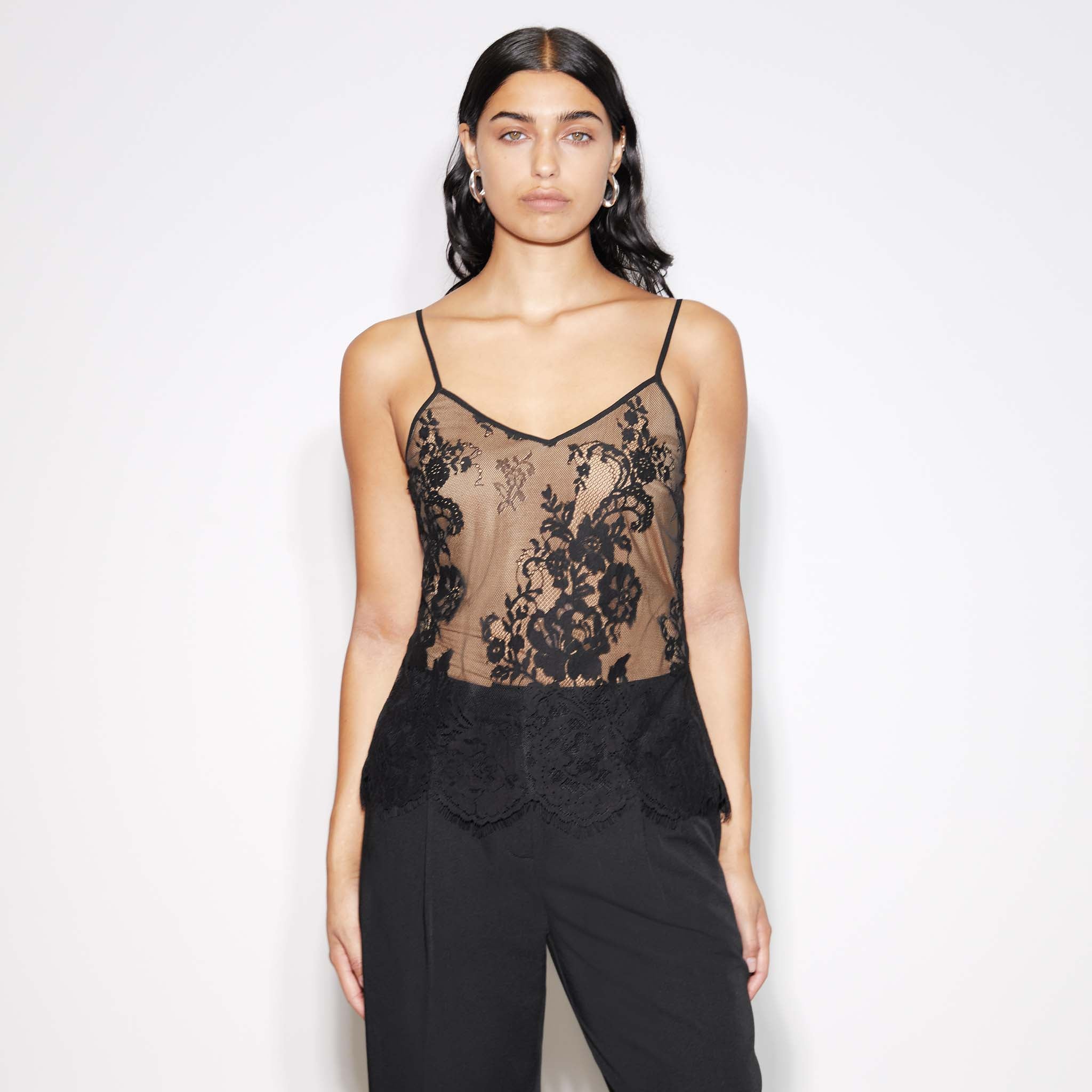 Lace Scallop Camisole, Sustainable Womenswear