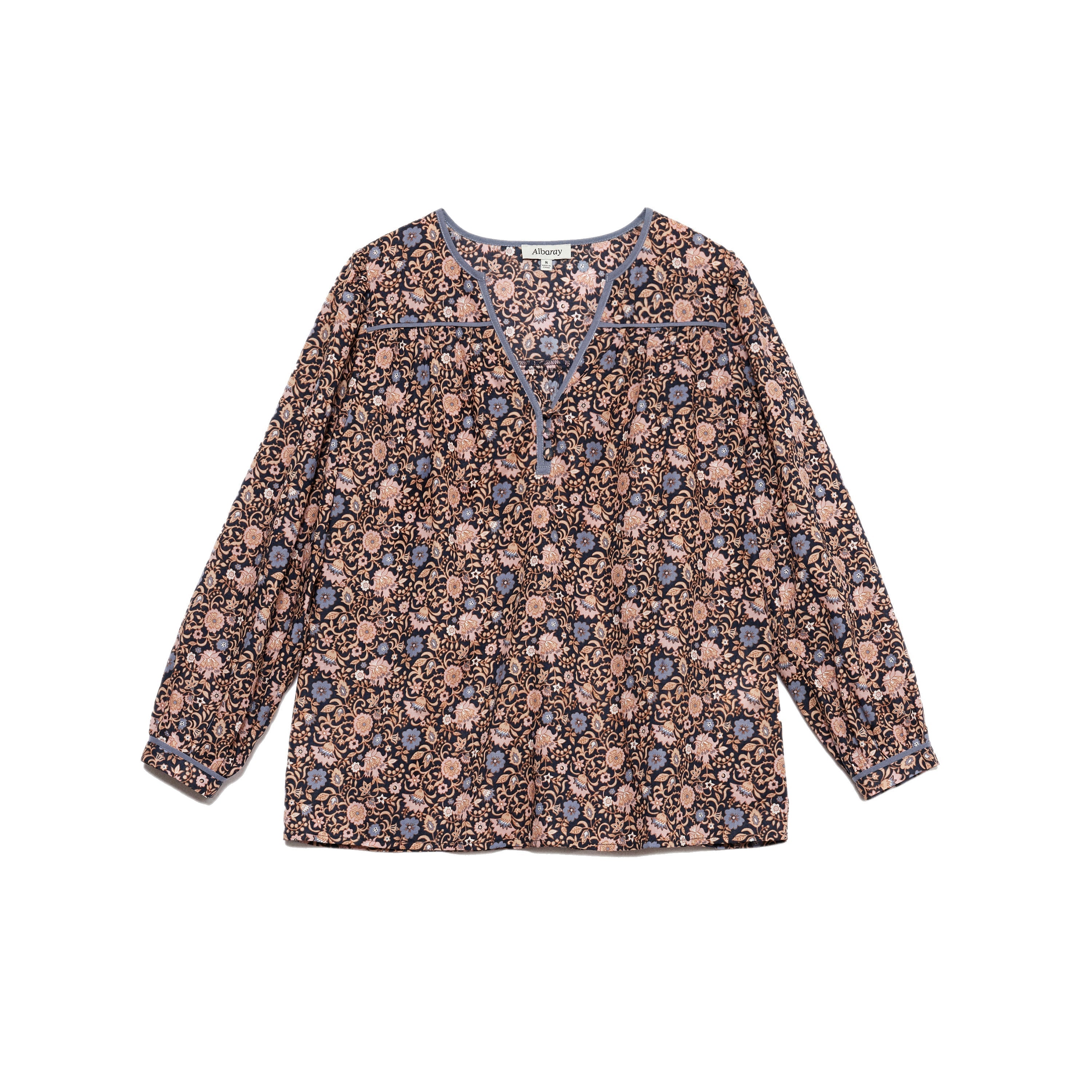 Re-Loved Floral Print Blouse - Size 10