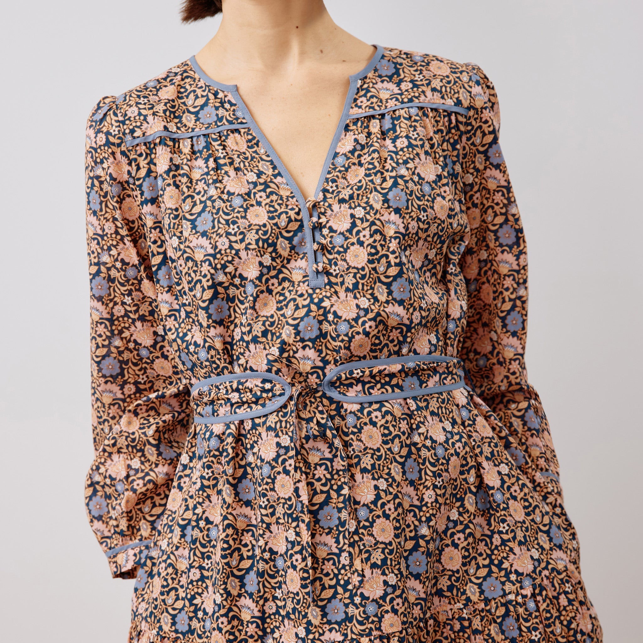 Re-Loved Floral Print Dress - Size 12