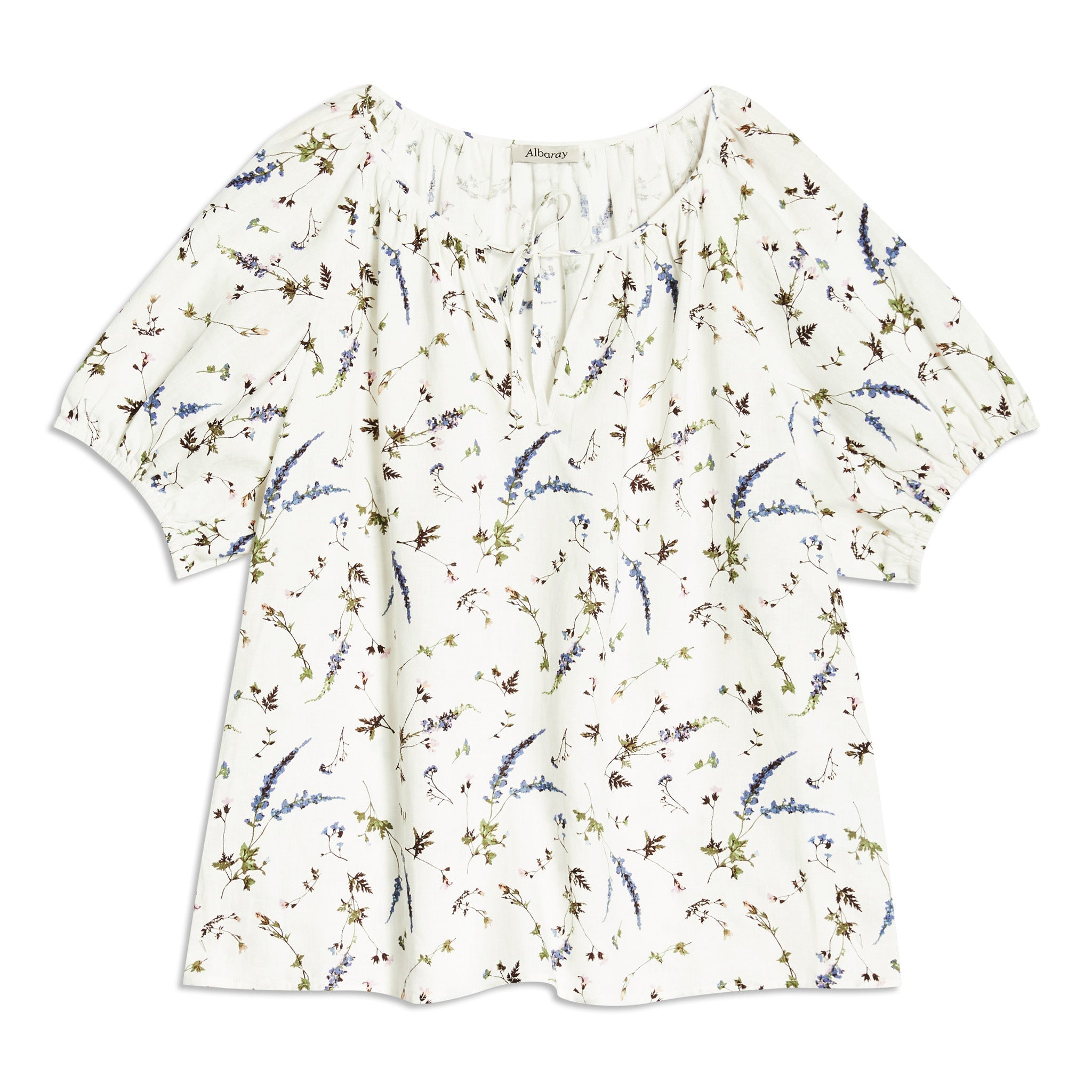 Re-Loved Sprig Pressed Floral Blouse - Size 12