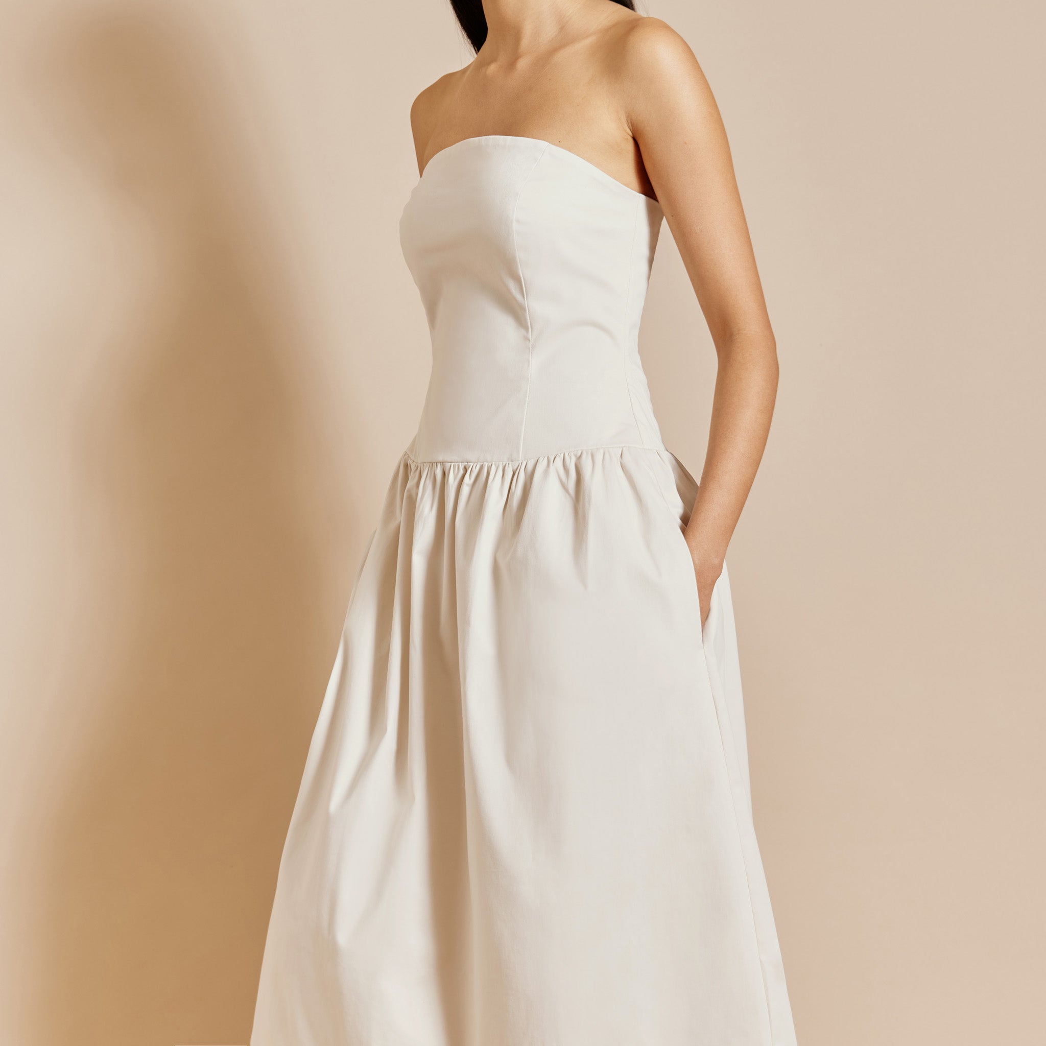 Re-Loved Drop Waist Bandeau Dress - Size 10