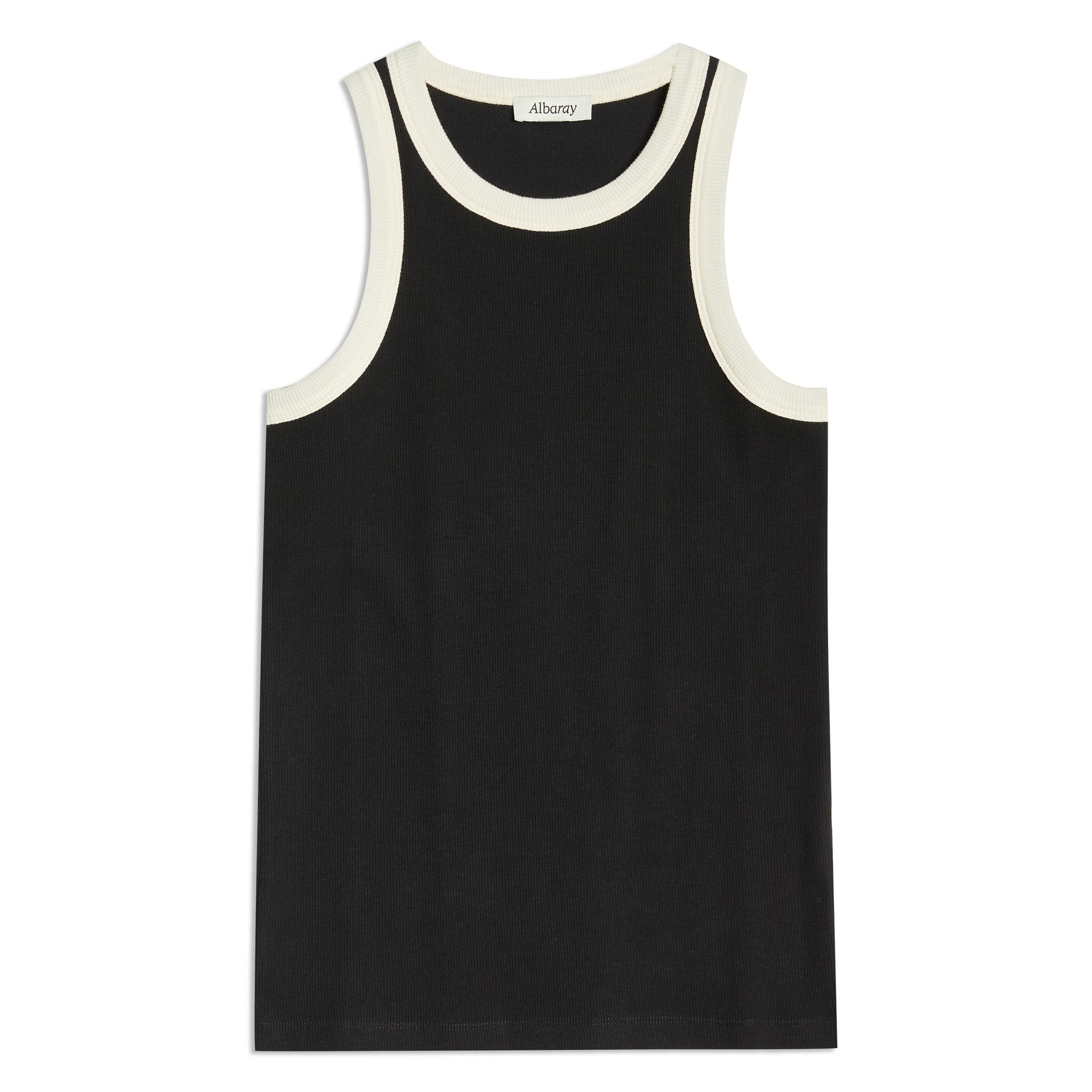 Re-Loved High Neck Contrast Trim Vest - Size 18