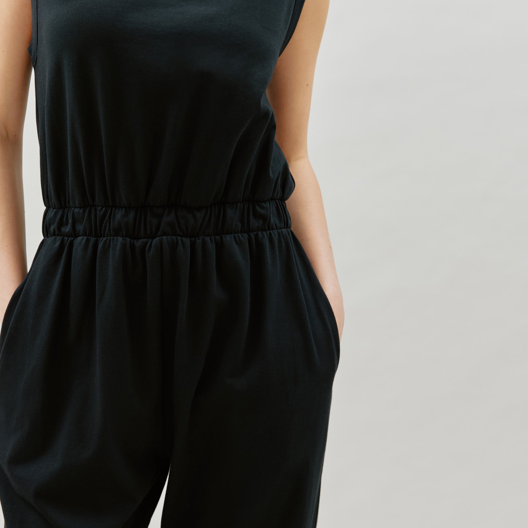 Black Tank Jumpsuit