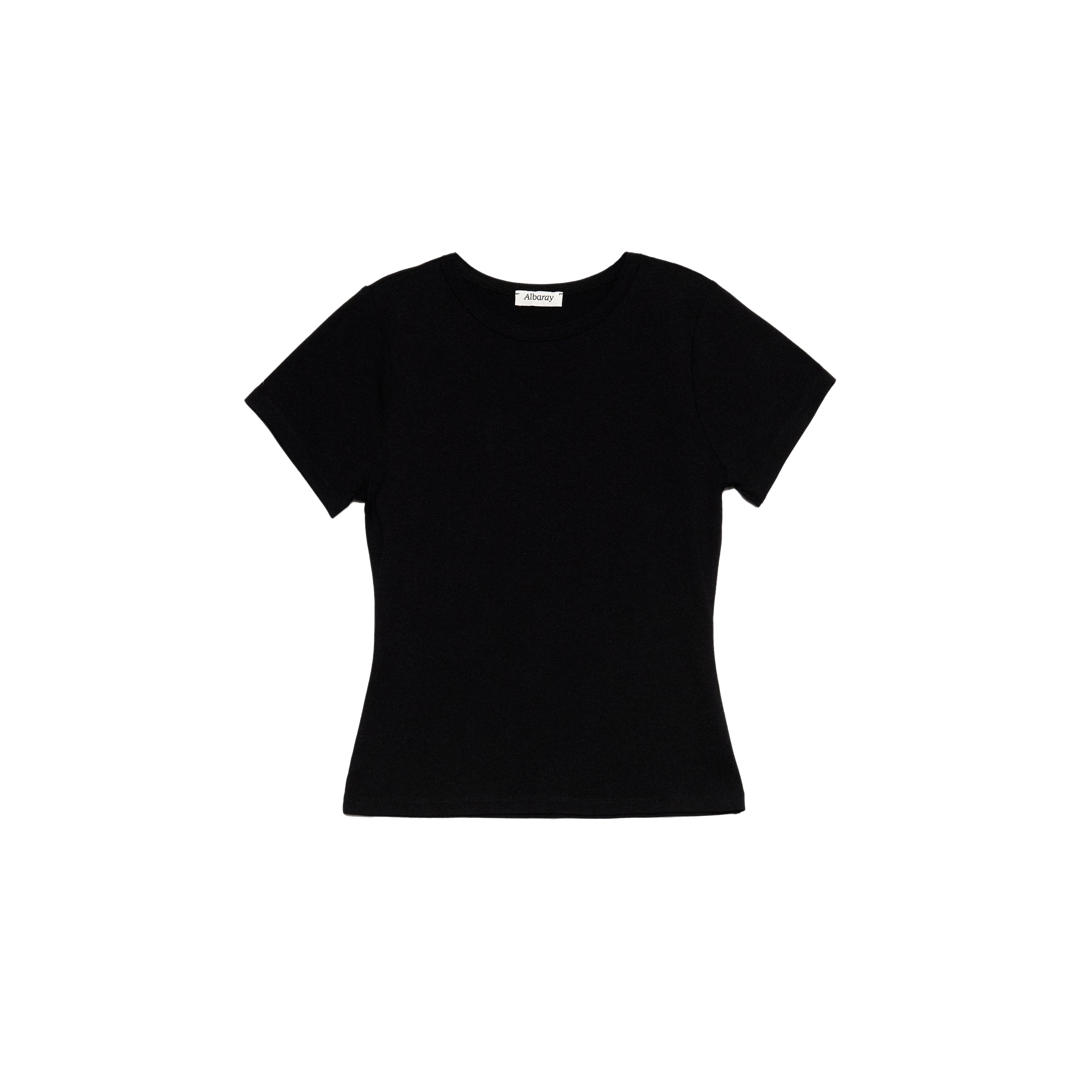 Black Fitted T Shirt
