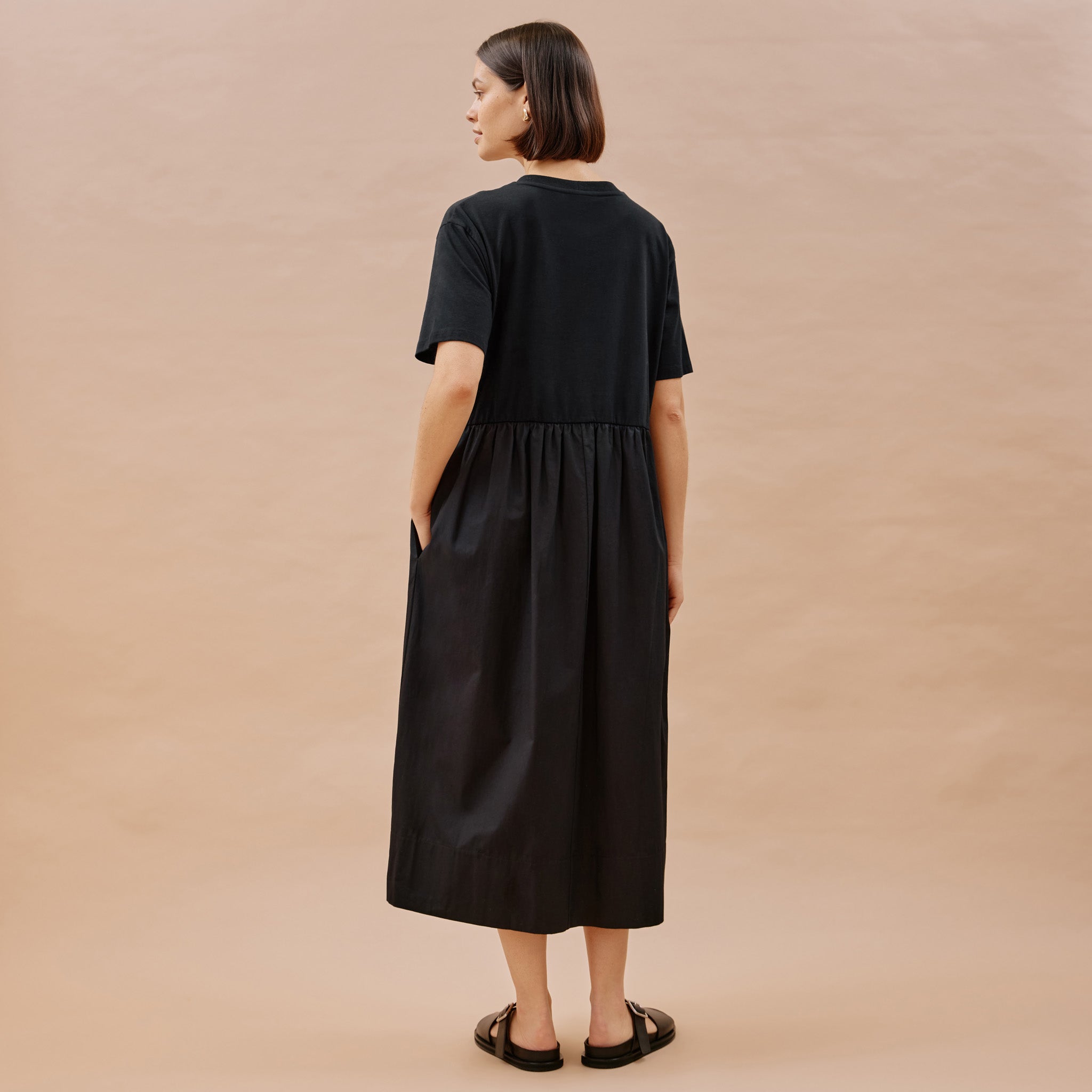 Re-Loved Gathered Waist Dress - Size 12