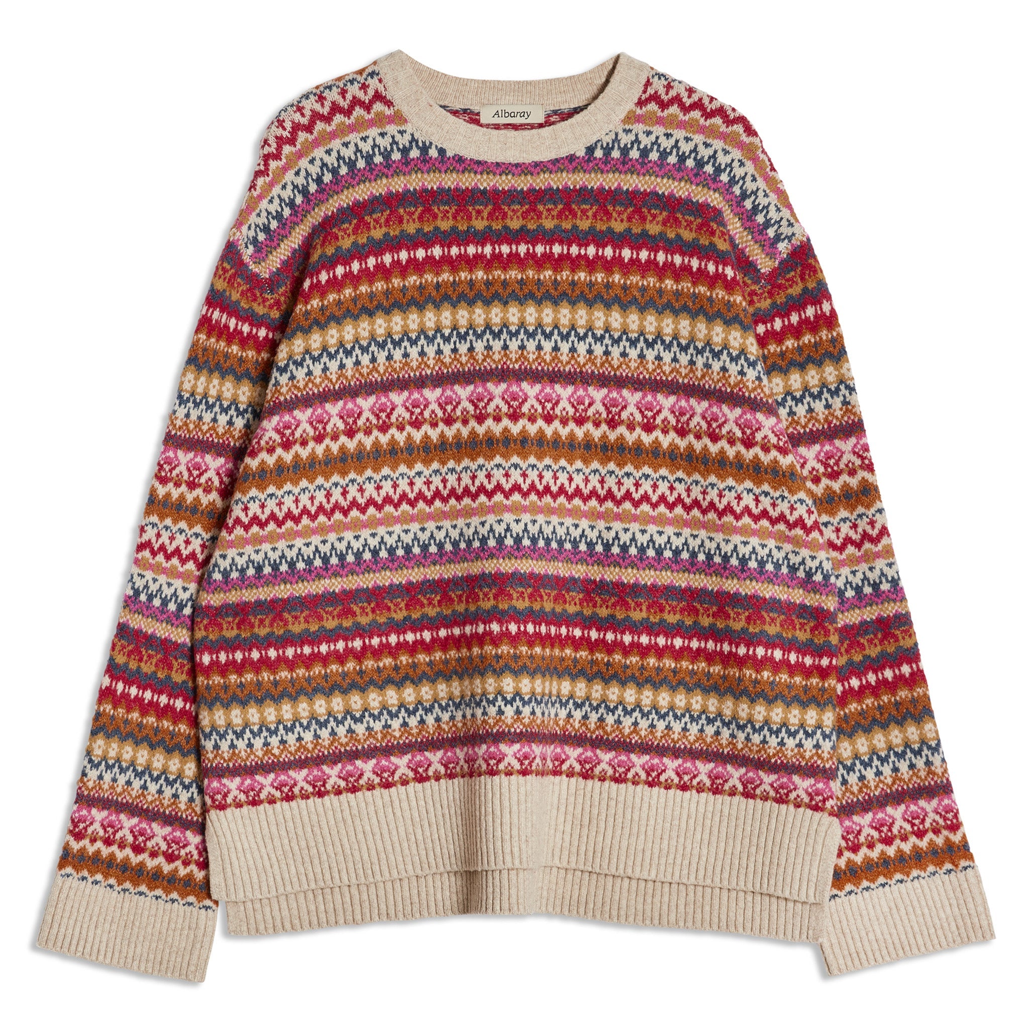 Re-Loved Fair Isle Jumper - Size 16