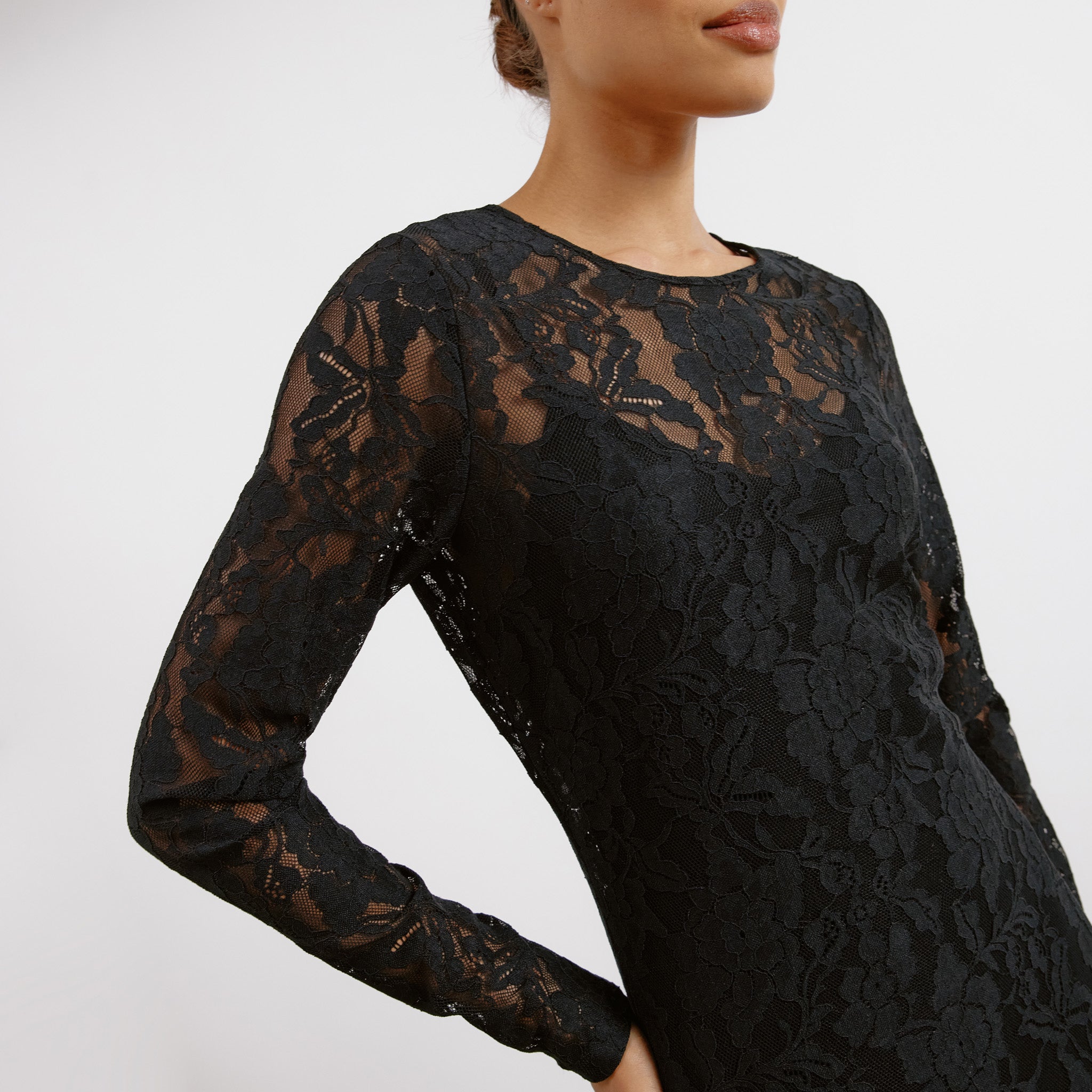 Re-Loved Lace Maxi Dress - Size 12