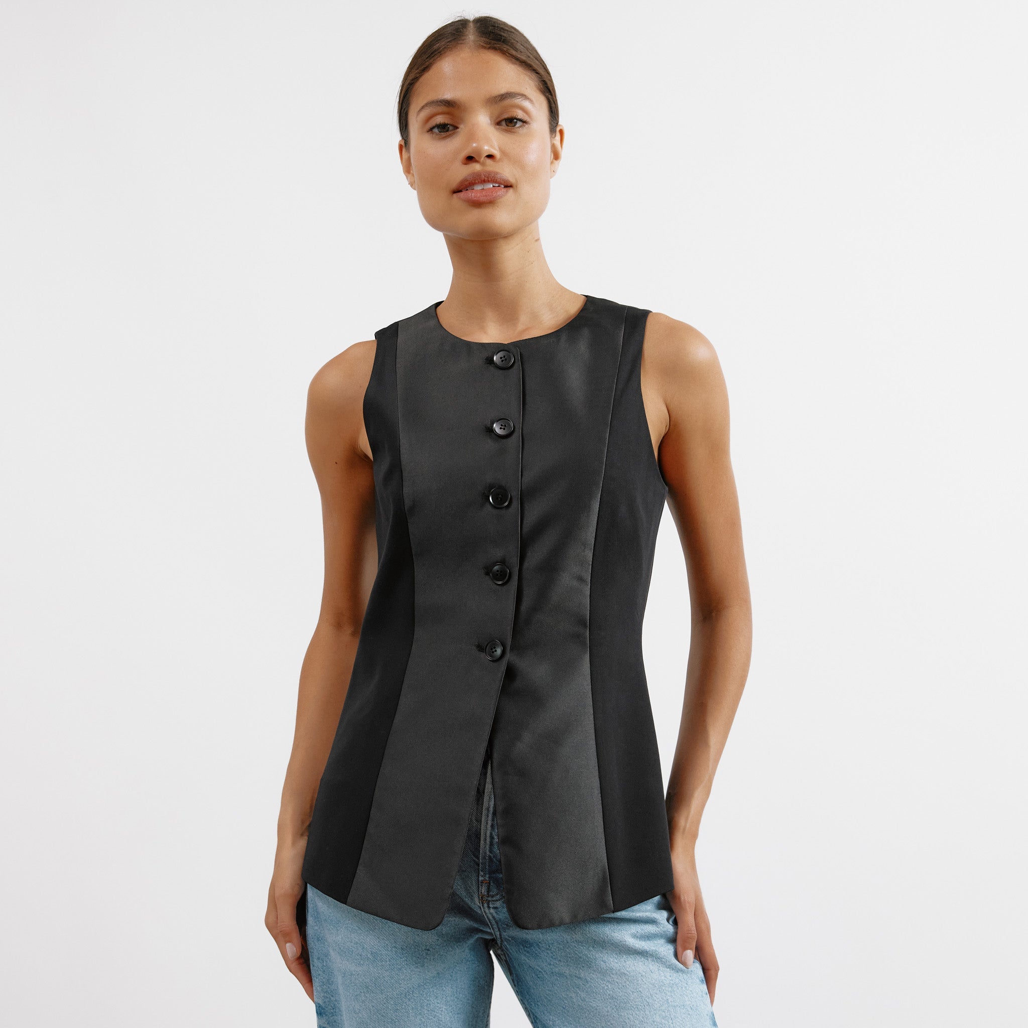 Re-Loved Tuxedo Waistcoat - Size 10