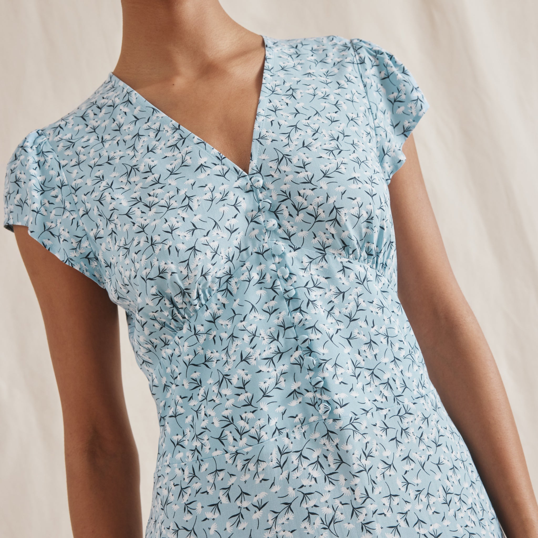 Re-Loved Blue Jasmin Dress - Size 10