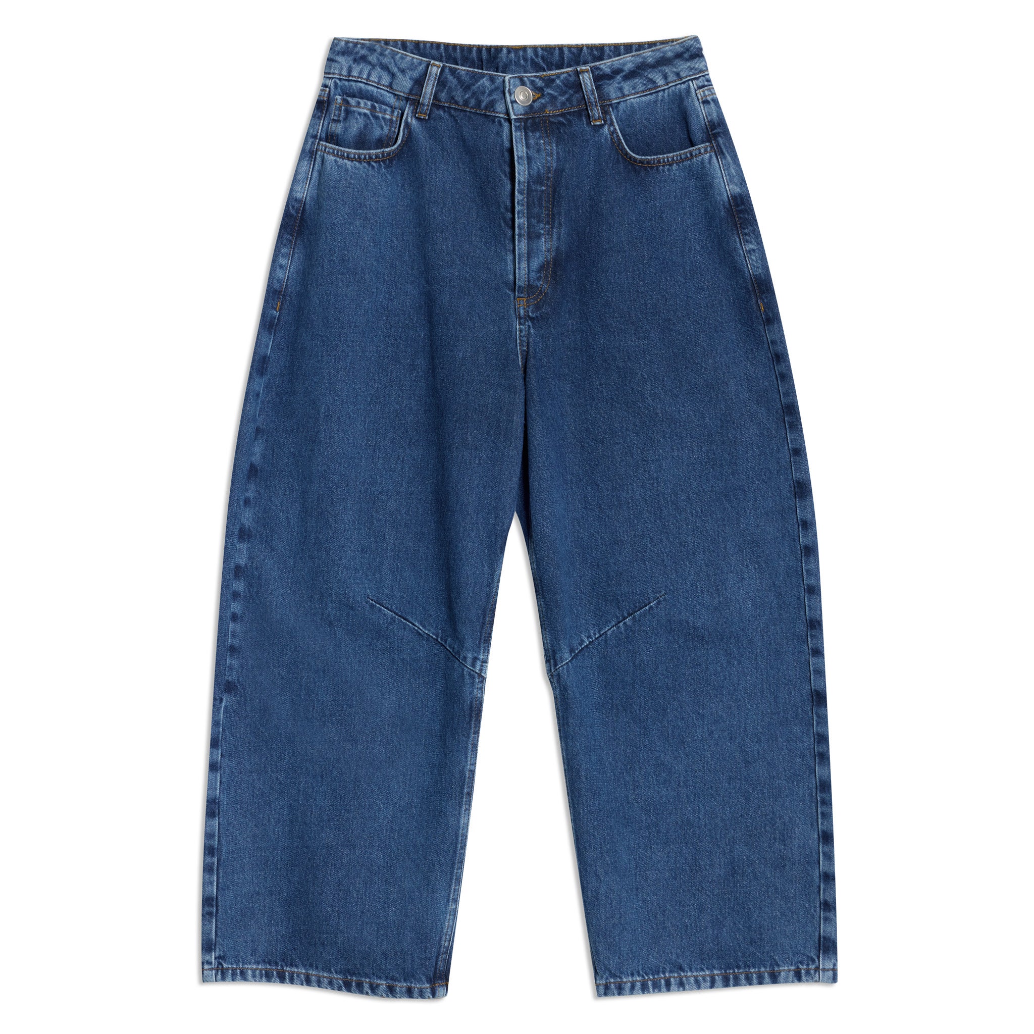 Relaxed Mid-Rise Barrel Jeans
