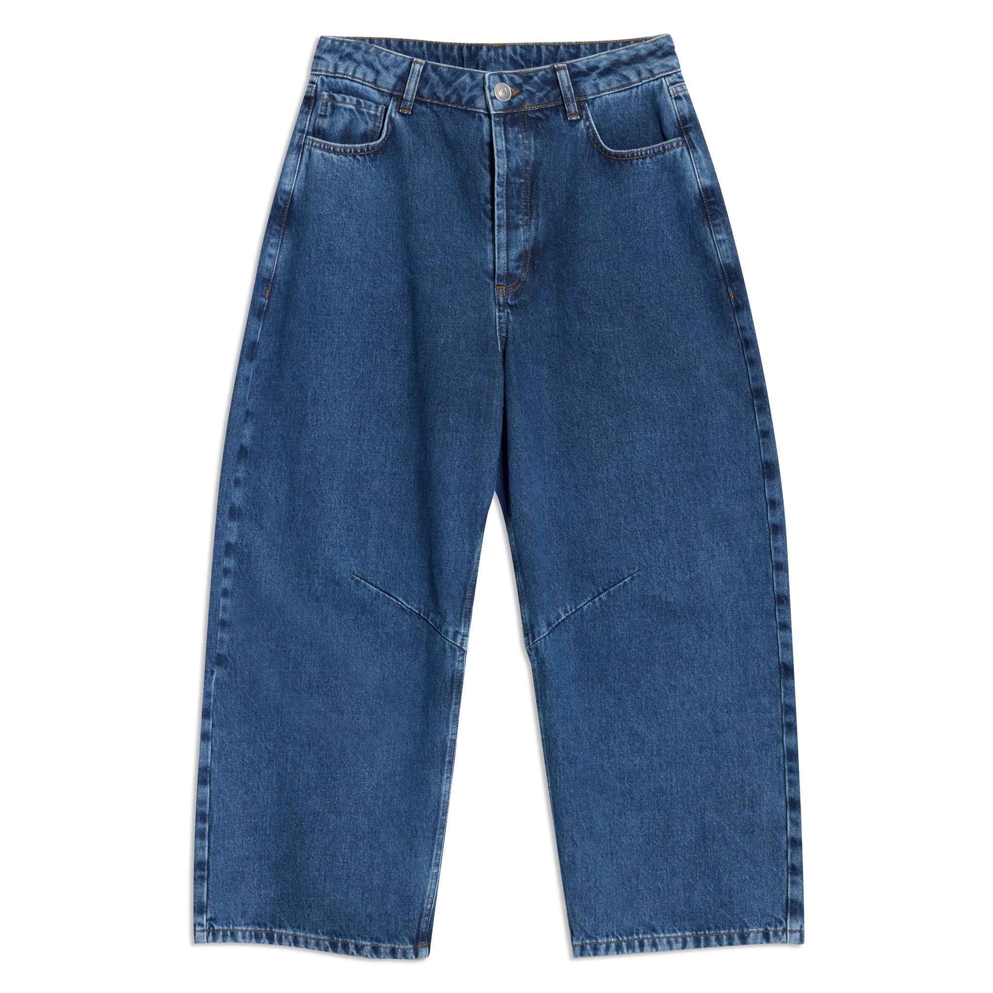 Relaxed Mid-Rise Barrel Jeans