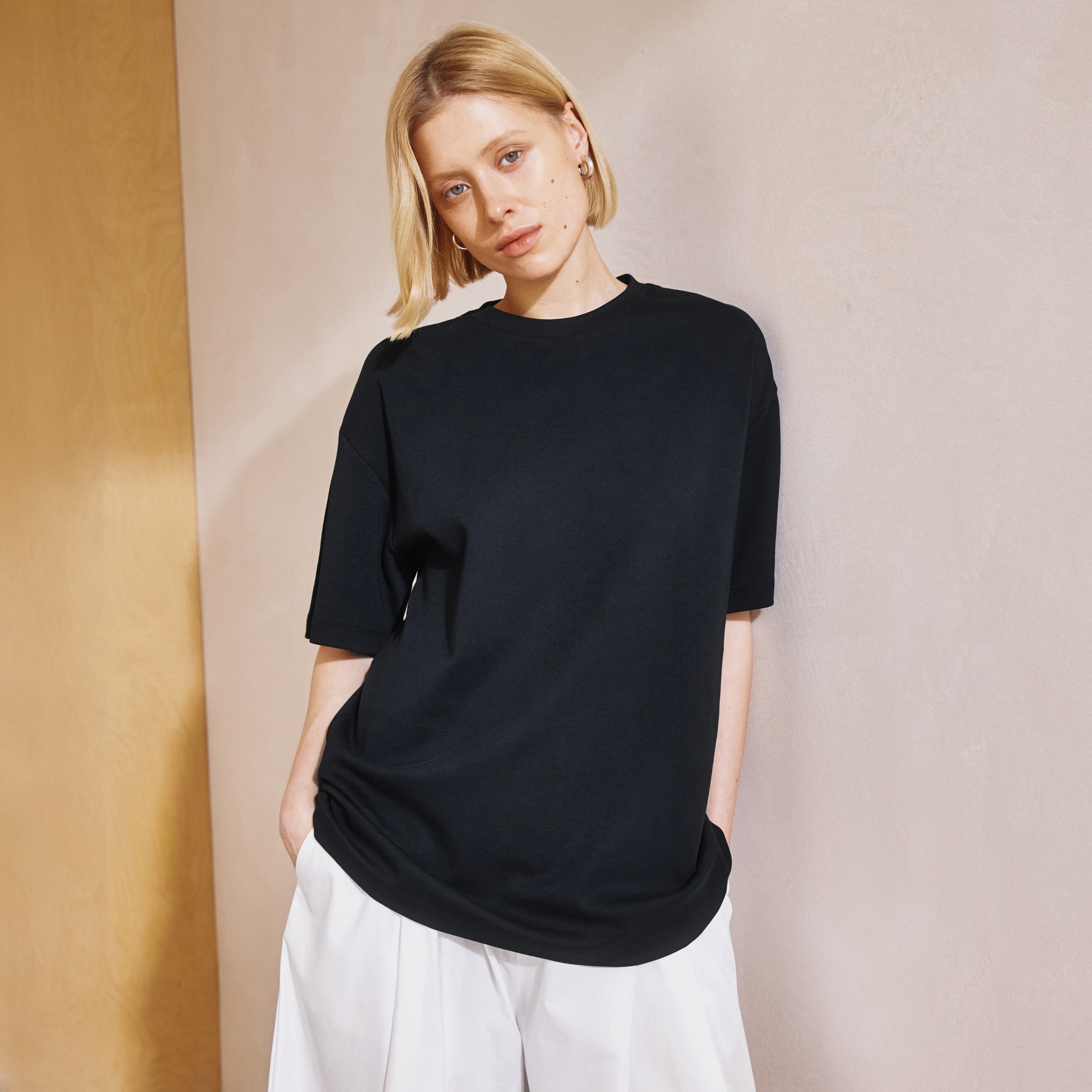 Black Oversized T-Shirt