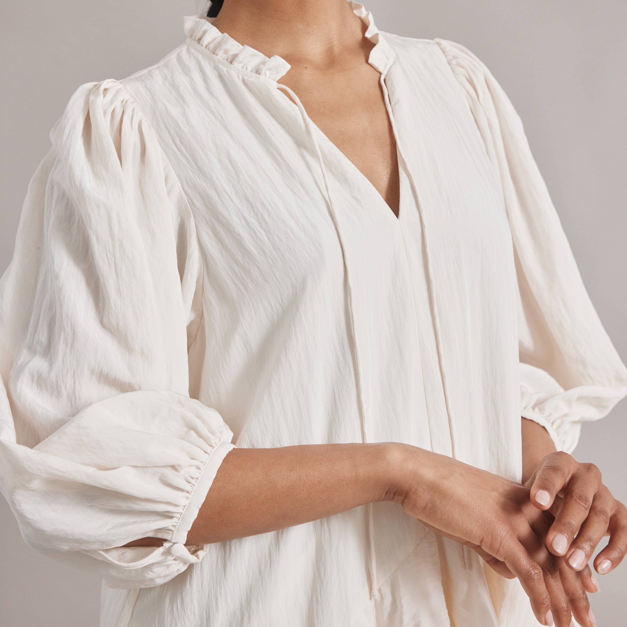 Tiered Volume Maxi Dress