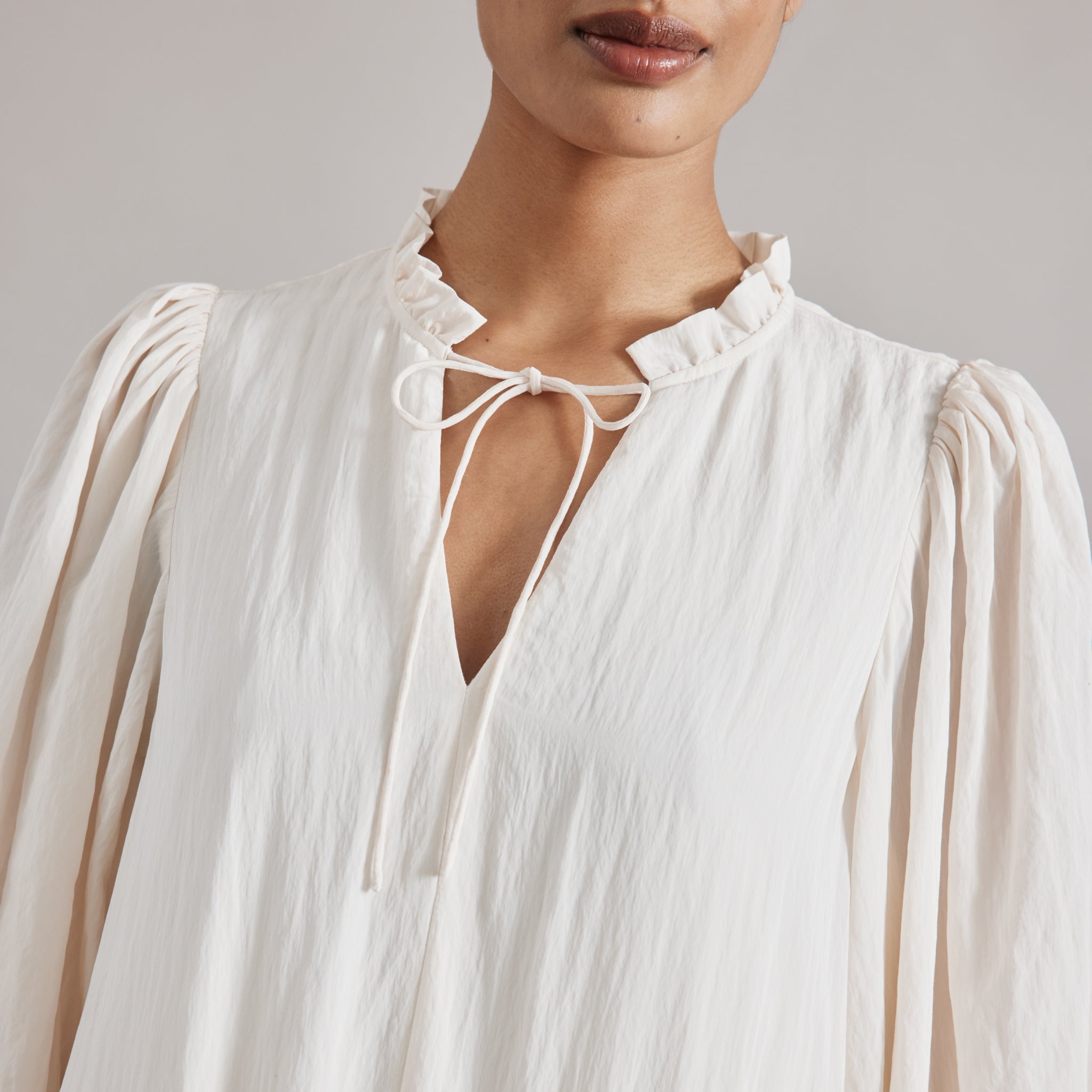 Tiered Volume Maxi Dress