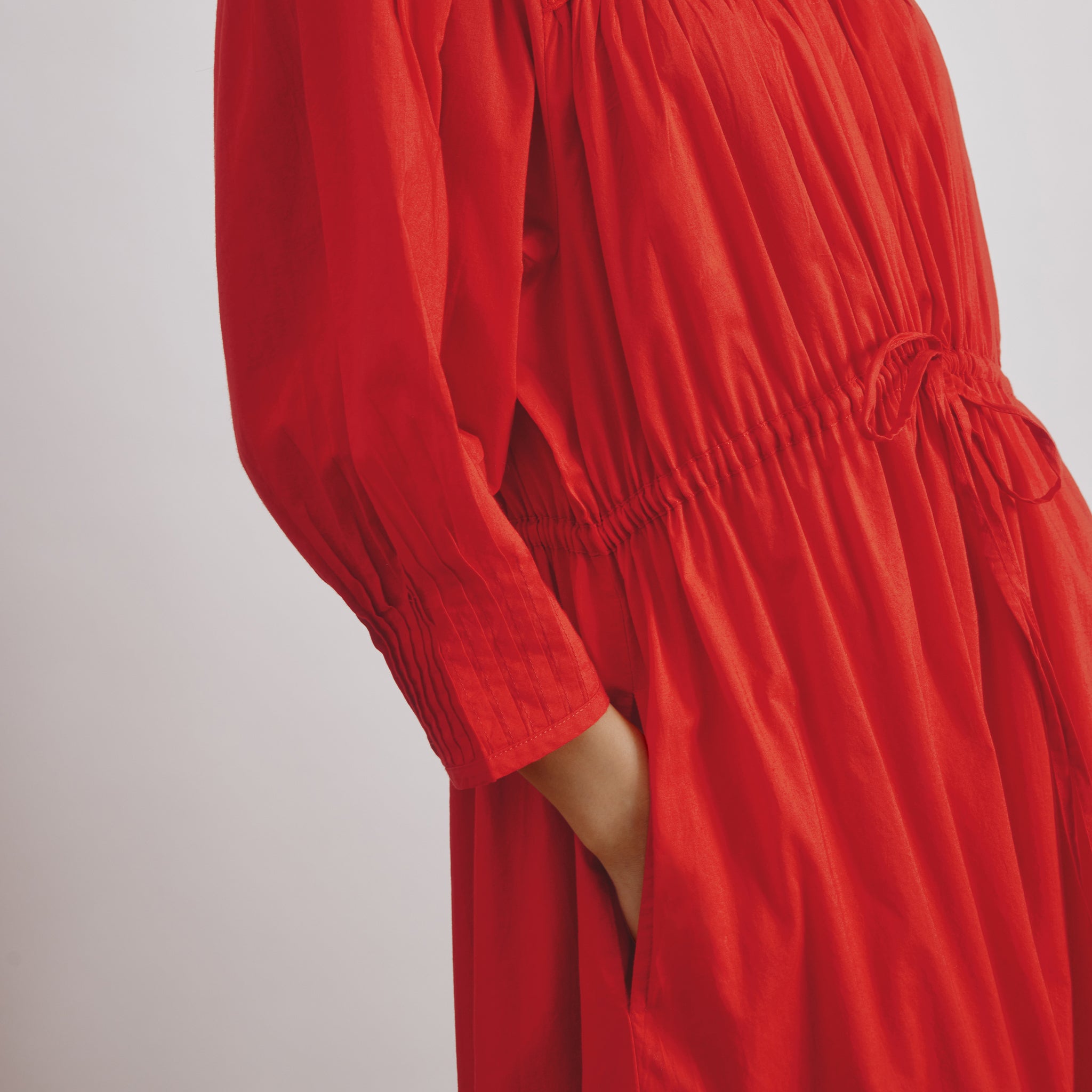 Embroidered Yoke Dress