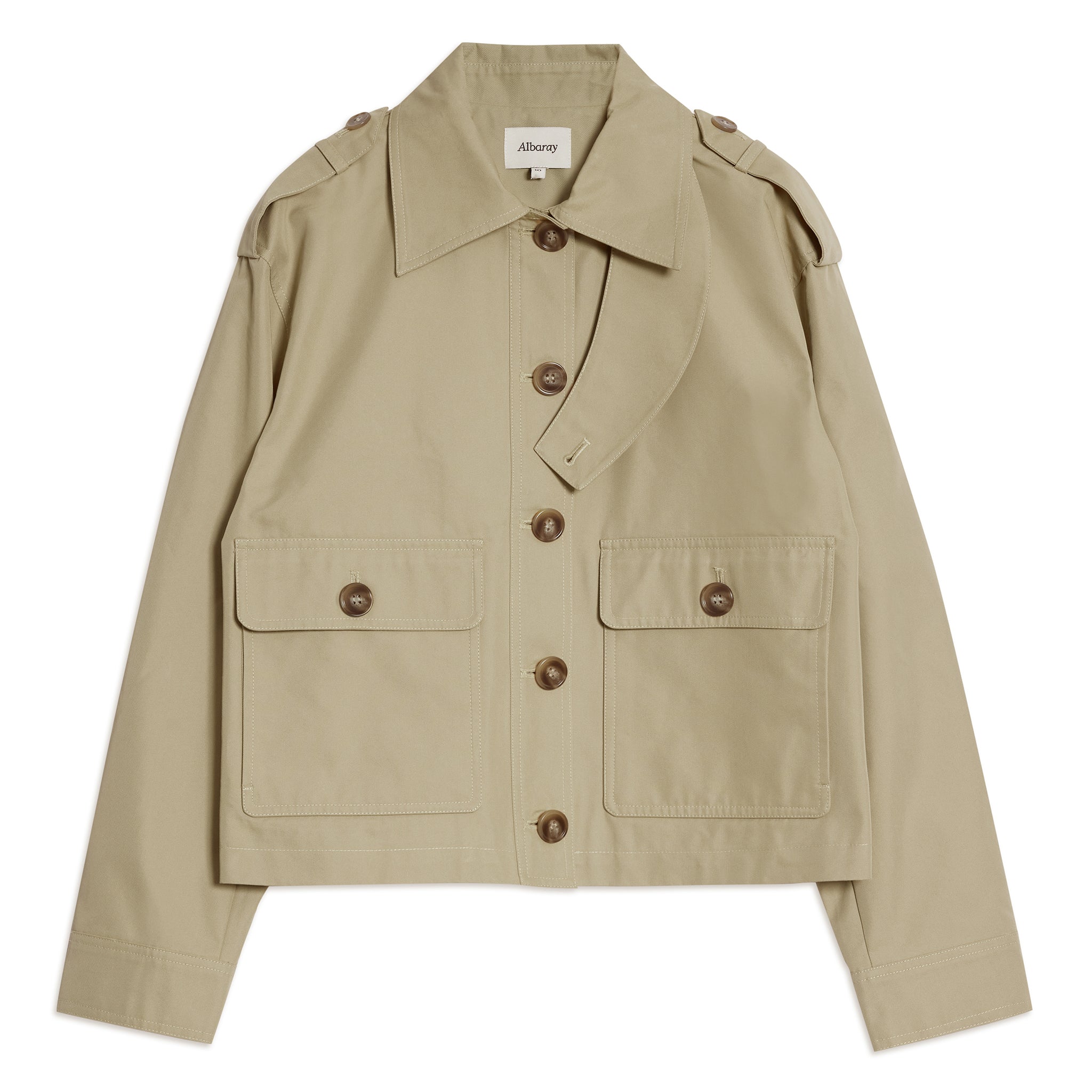 Re-Loved Short Trench Jacket - Size 10