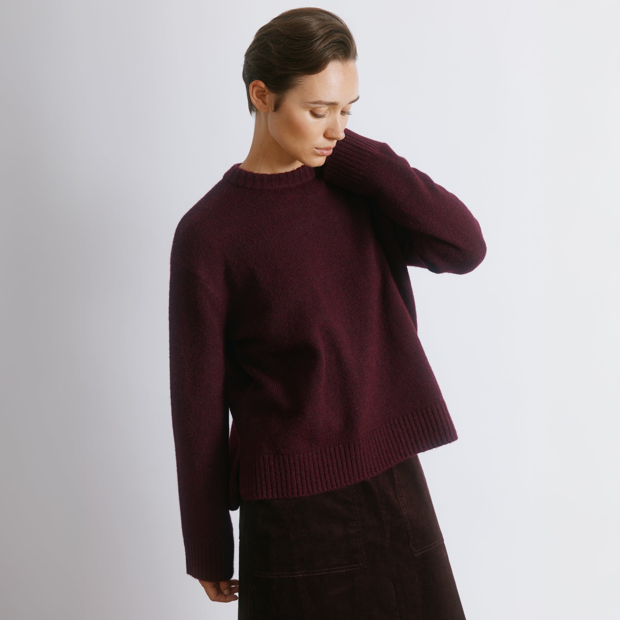 Cosy Jumper Burgundy