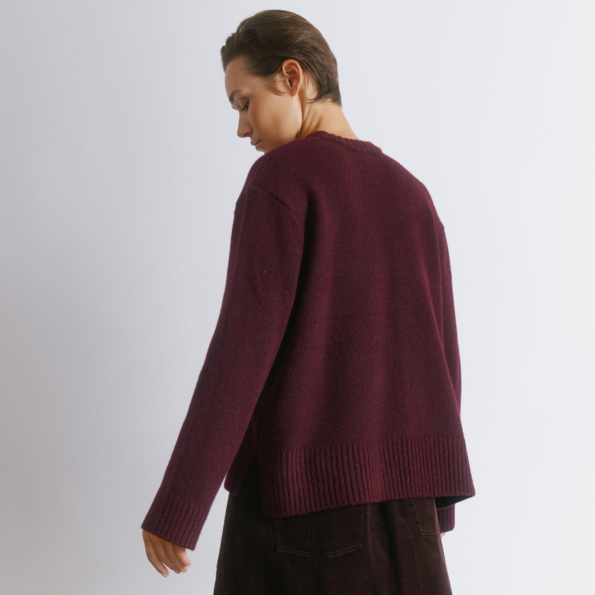 Cosy Jumper Burgundy