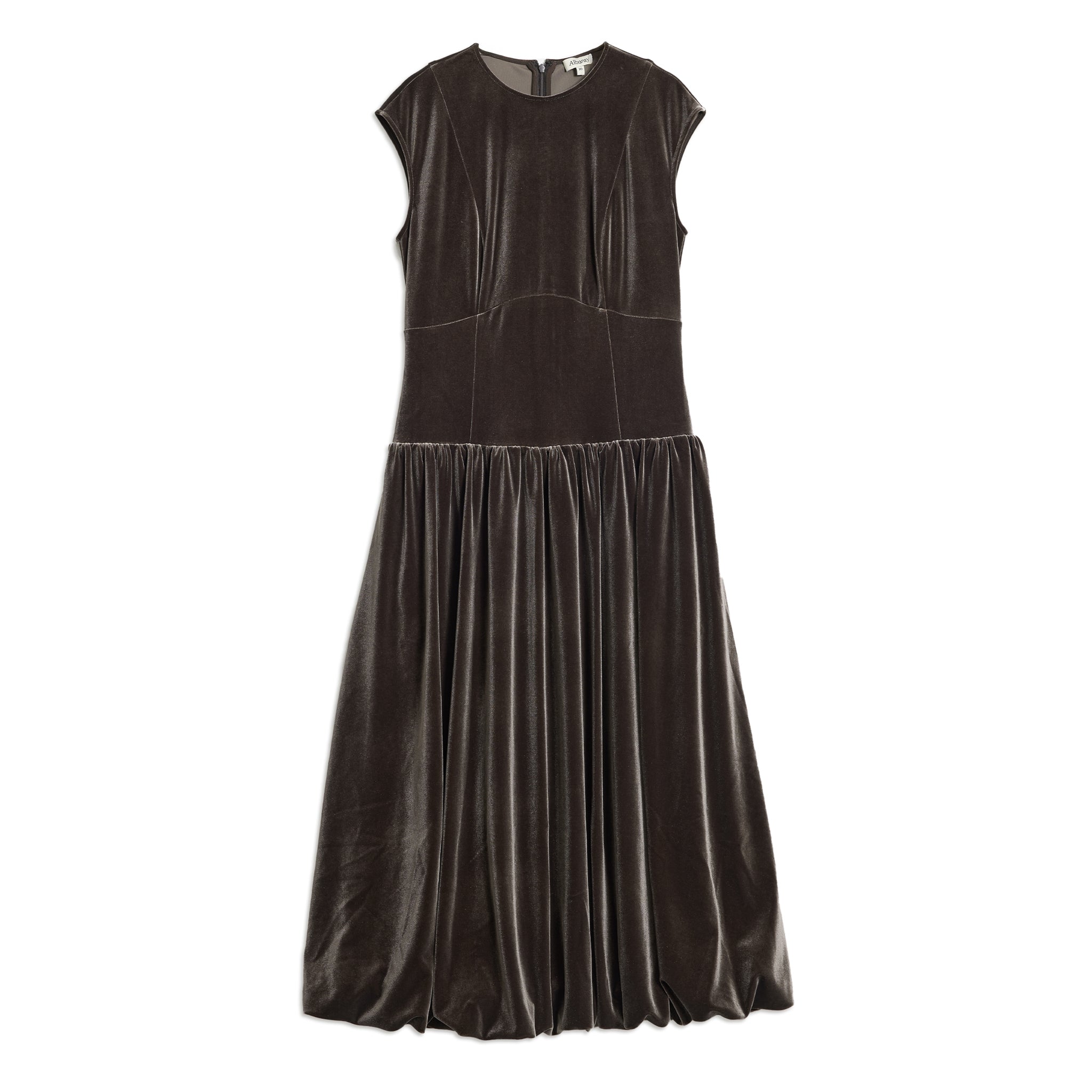 Velvet Puff Ball Dress