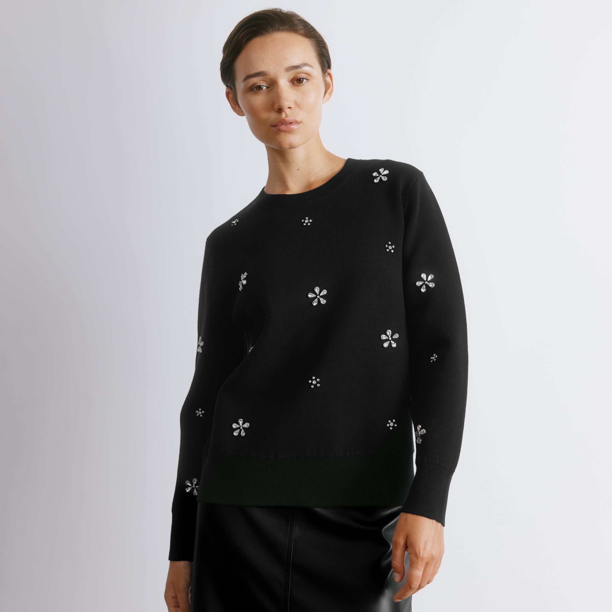 Crystal Knitted Jumper
