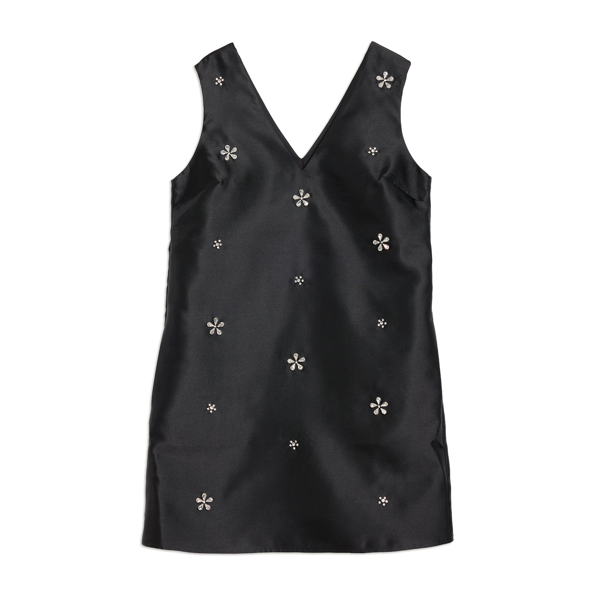 Crystal V Neck Shift Dress