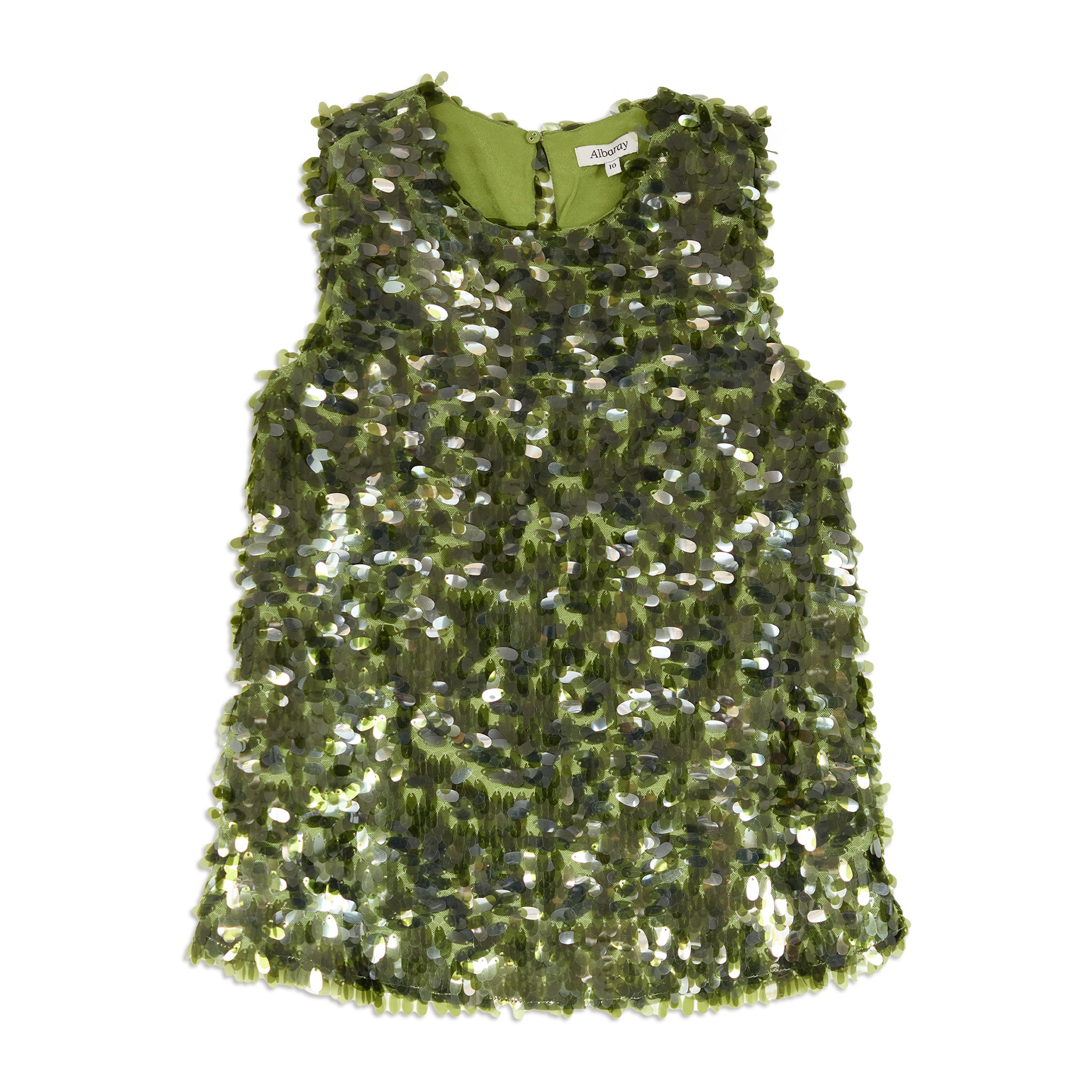 Drop Sequin Shell Top