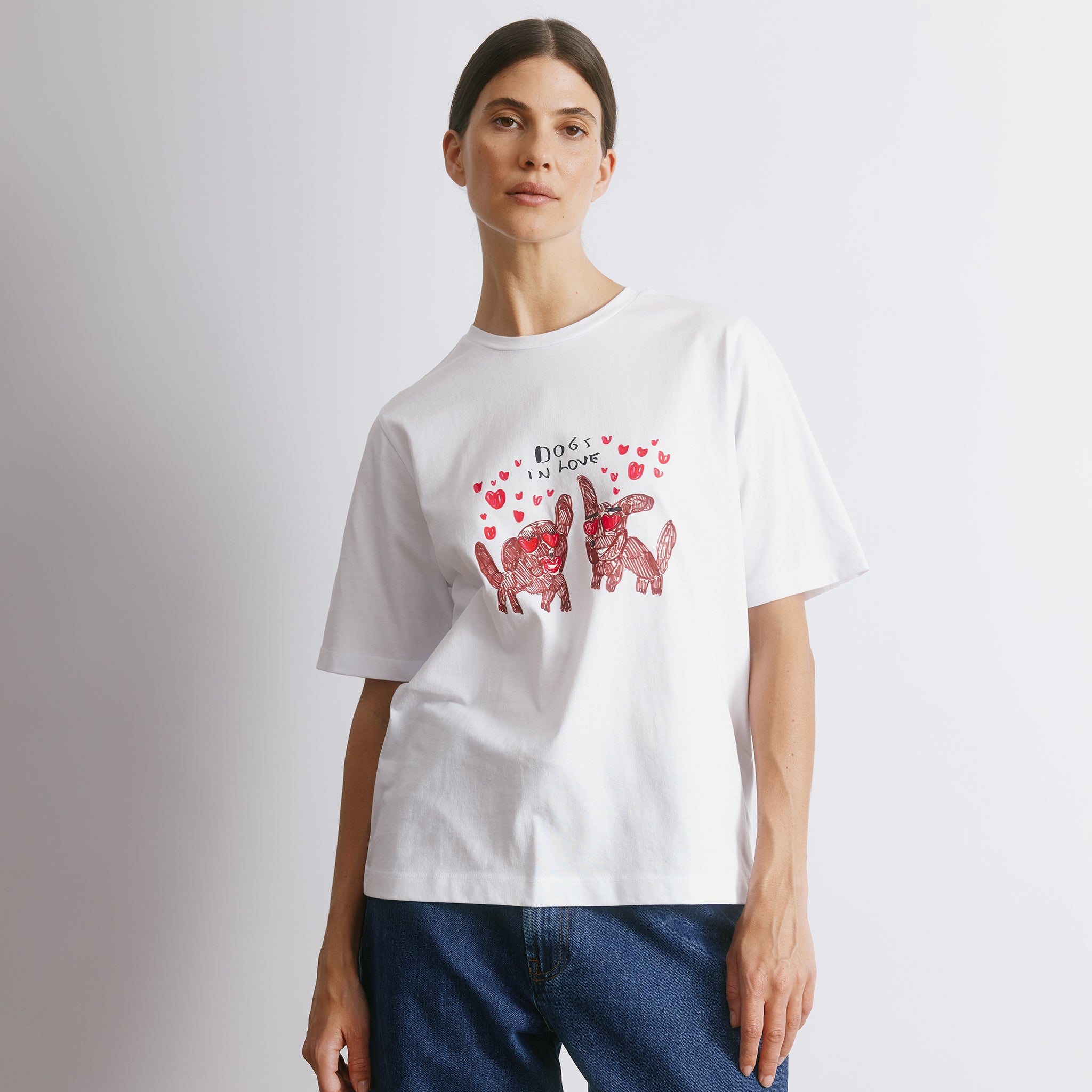 Mr D Dogs In Love Graphic Tee