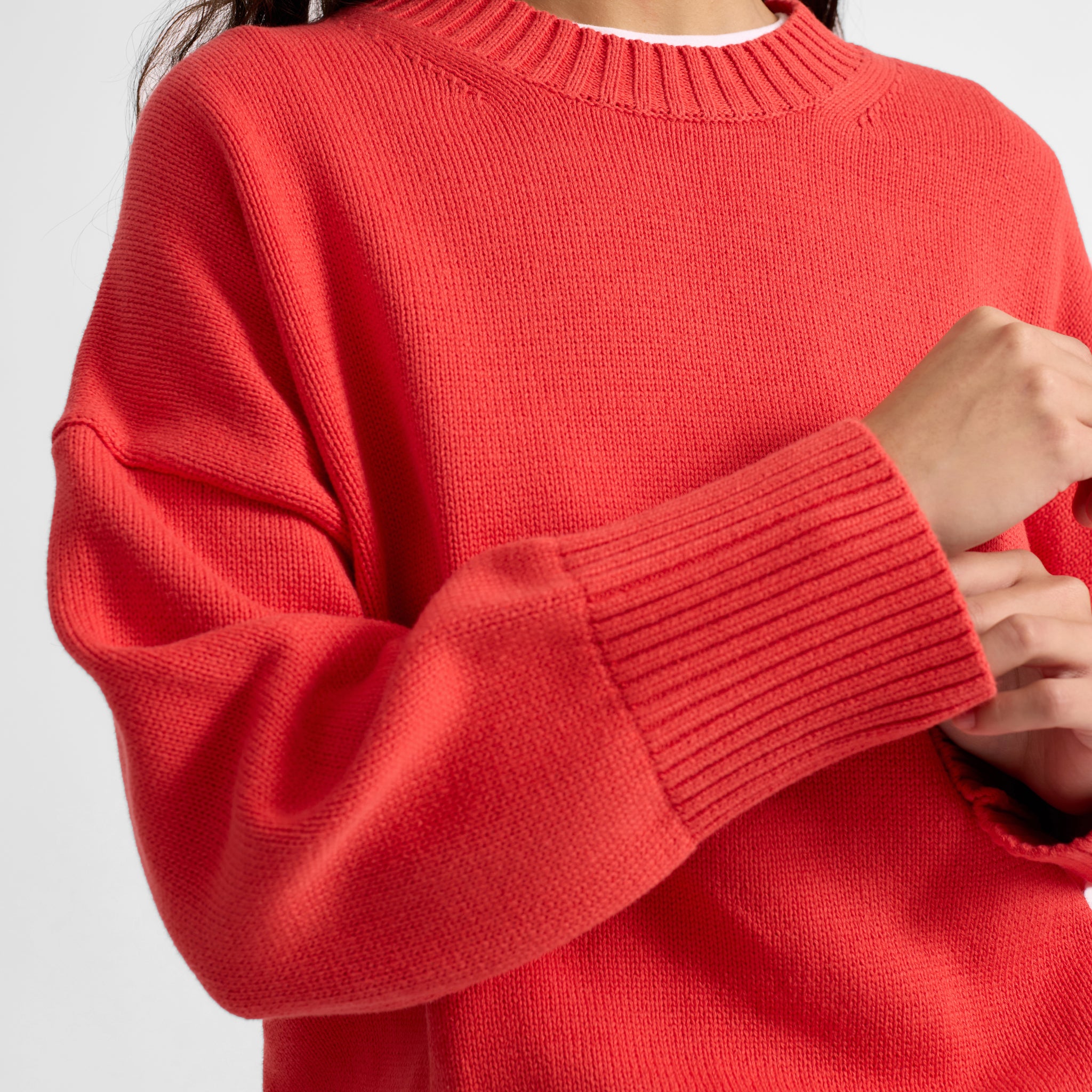 Orange Cotton Jumper