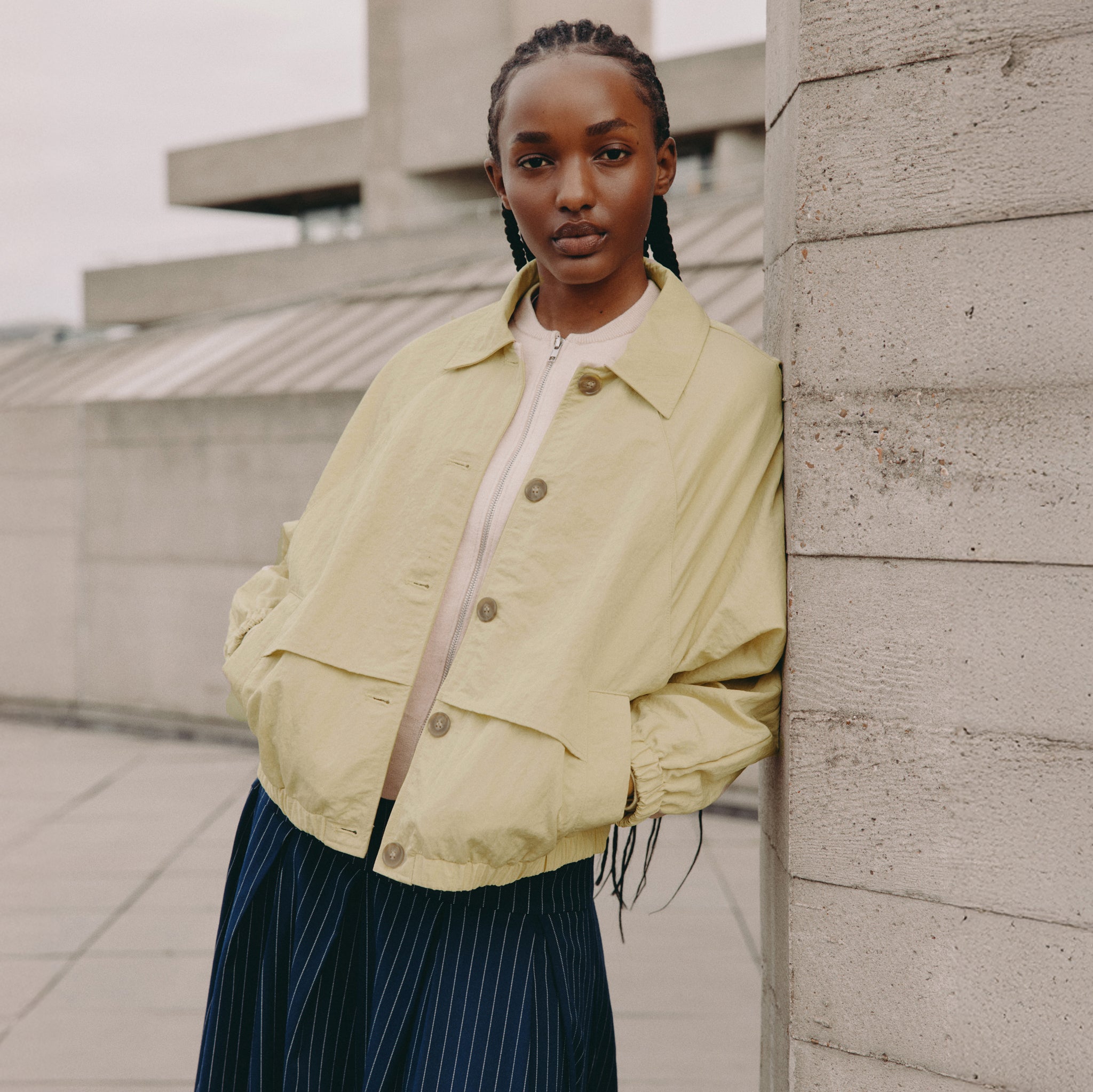 Stone Blouson Jacket | Sustainable Womenswear | Albaray