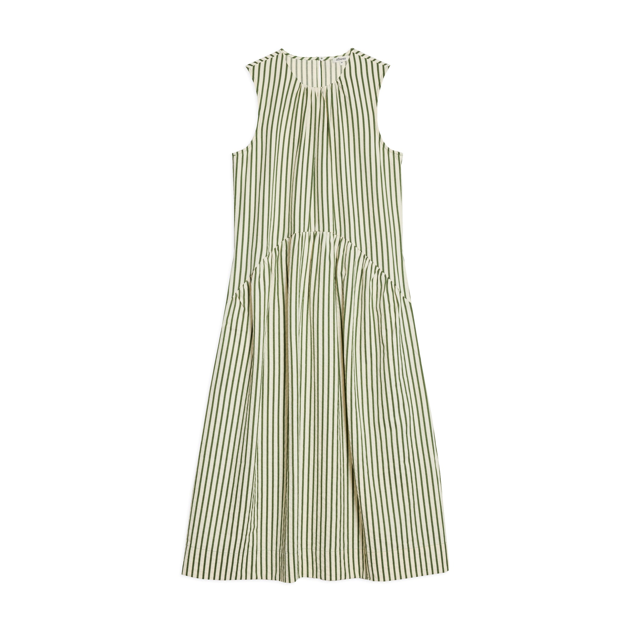 Iconic Green Stripe Dress