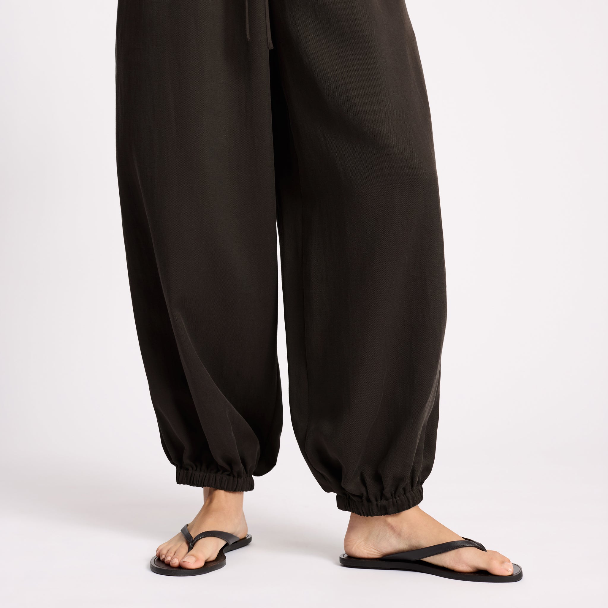 Tencel Balloon Leg Jumpsuit