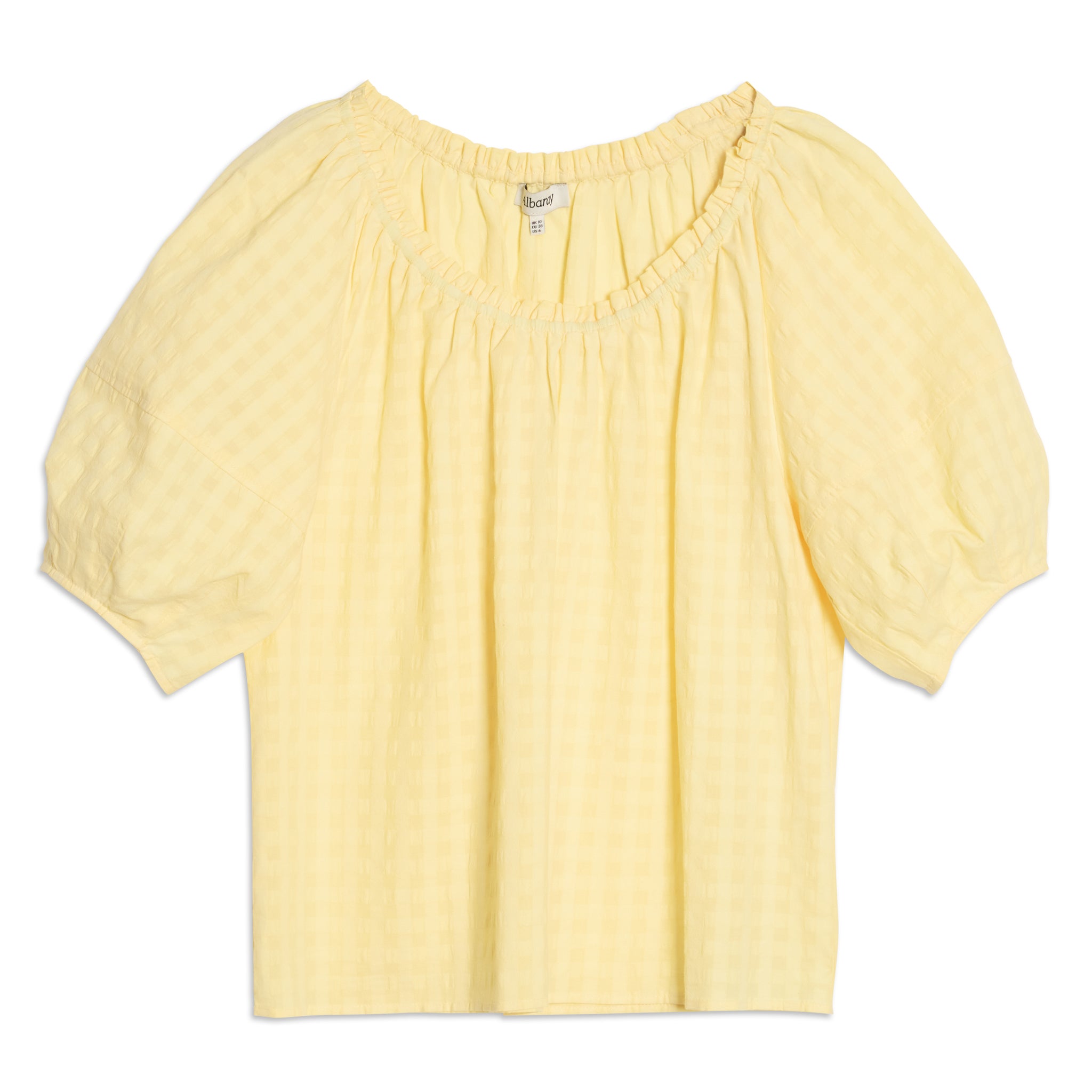 Seersucker Scoop Top