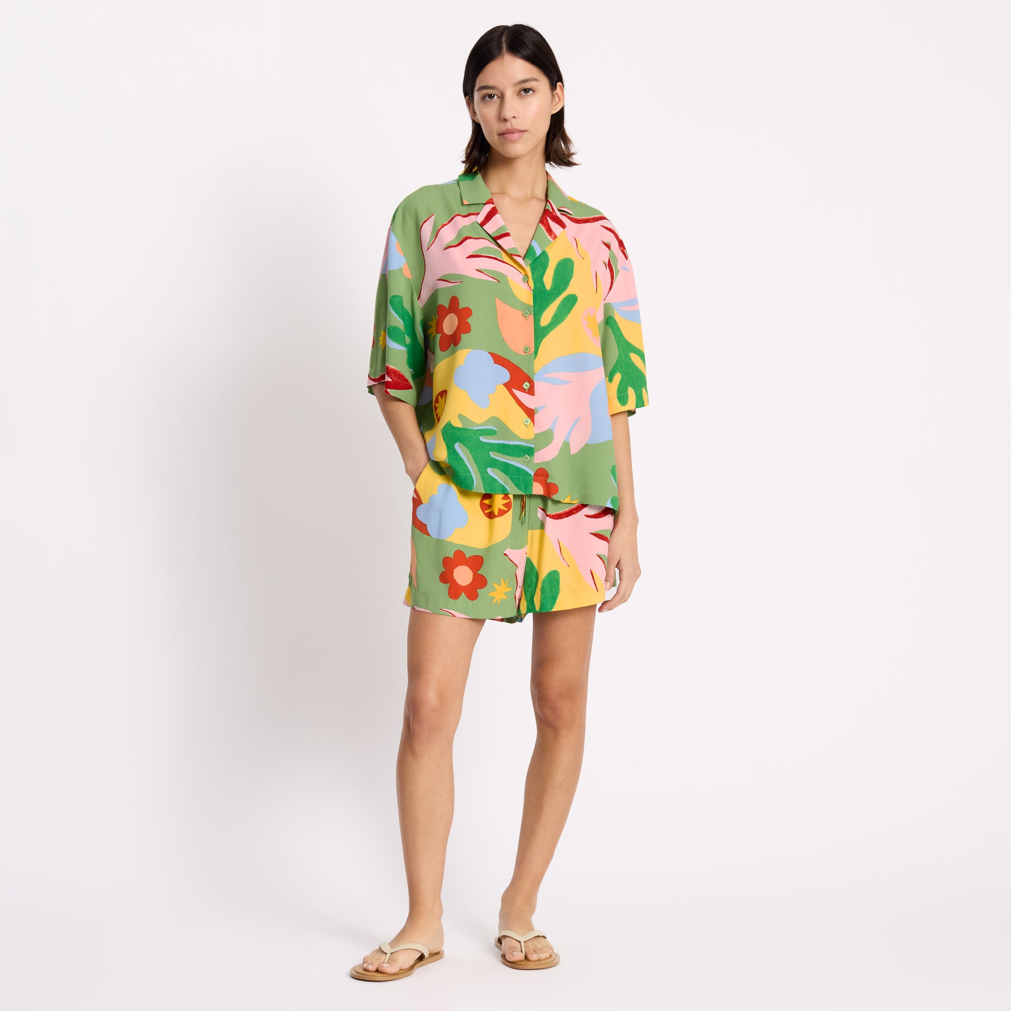 Tropique Print Shirt