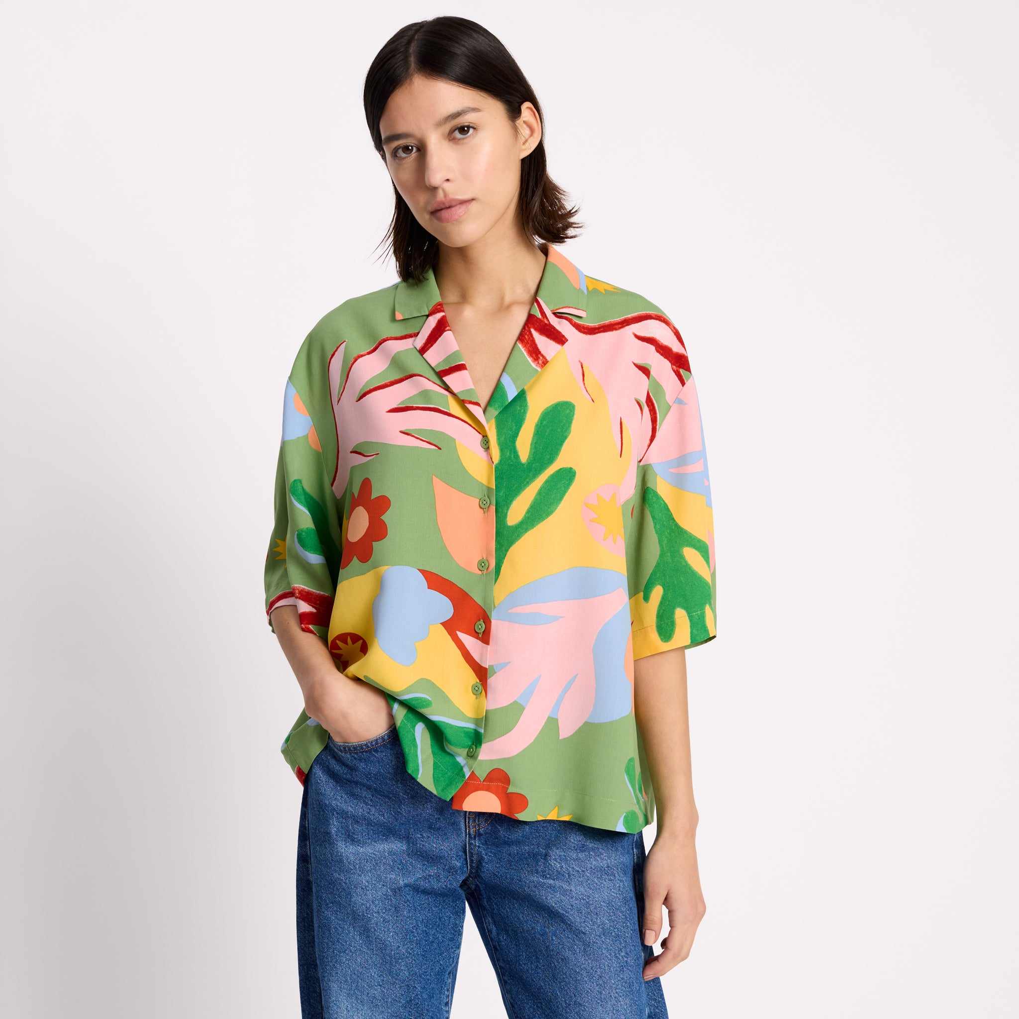 Tropique Print Shirt