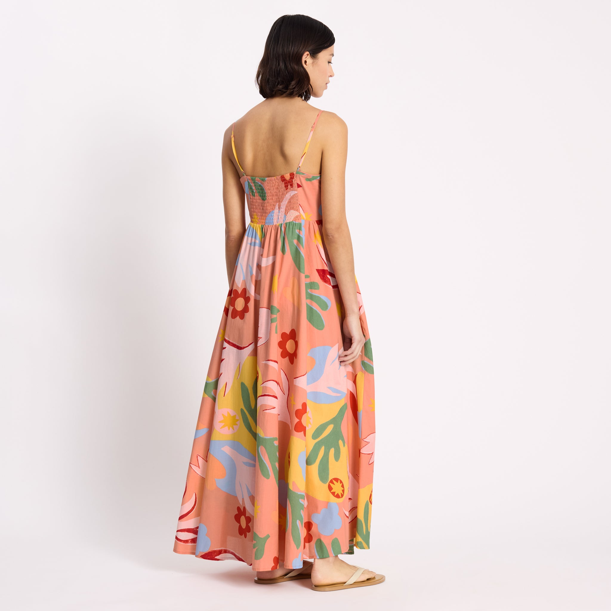 Tropique Print Sundress