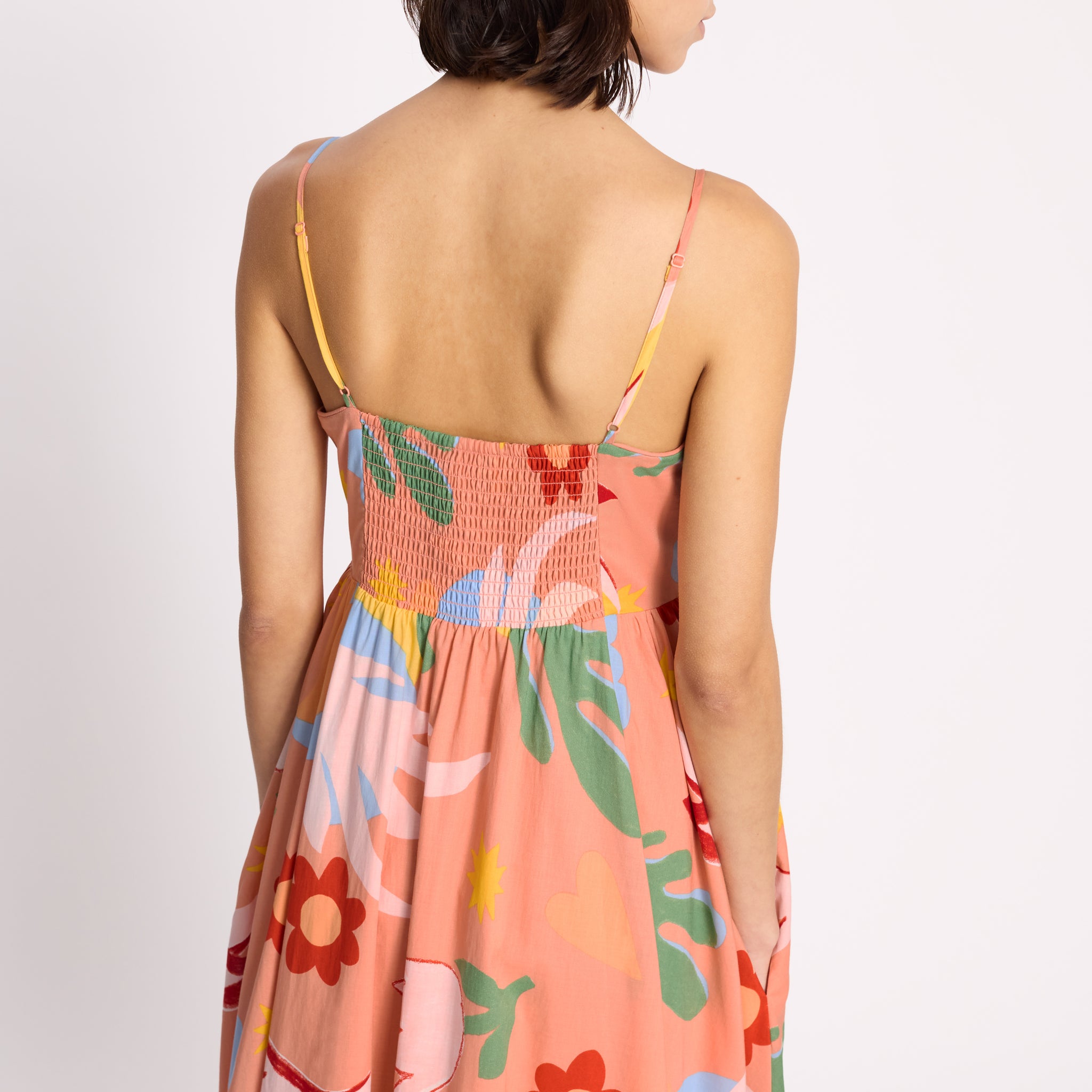 Tropique Print Sundress