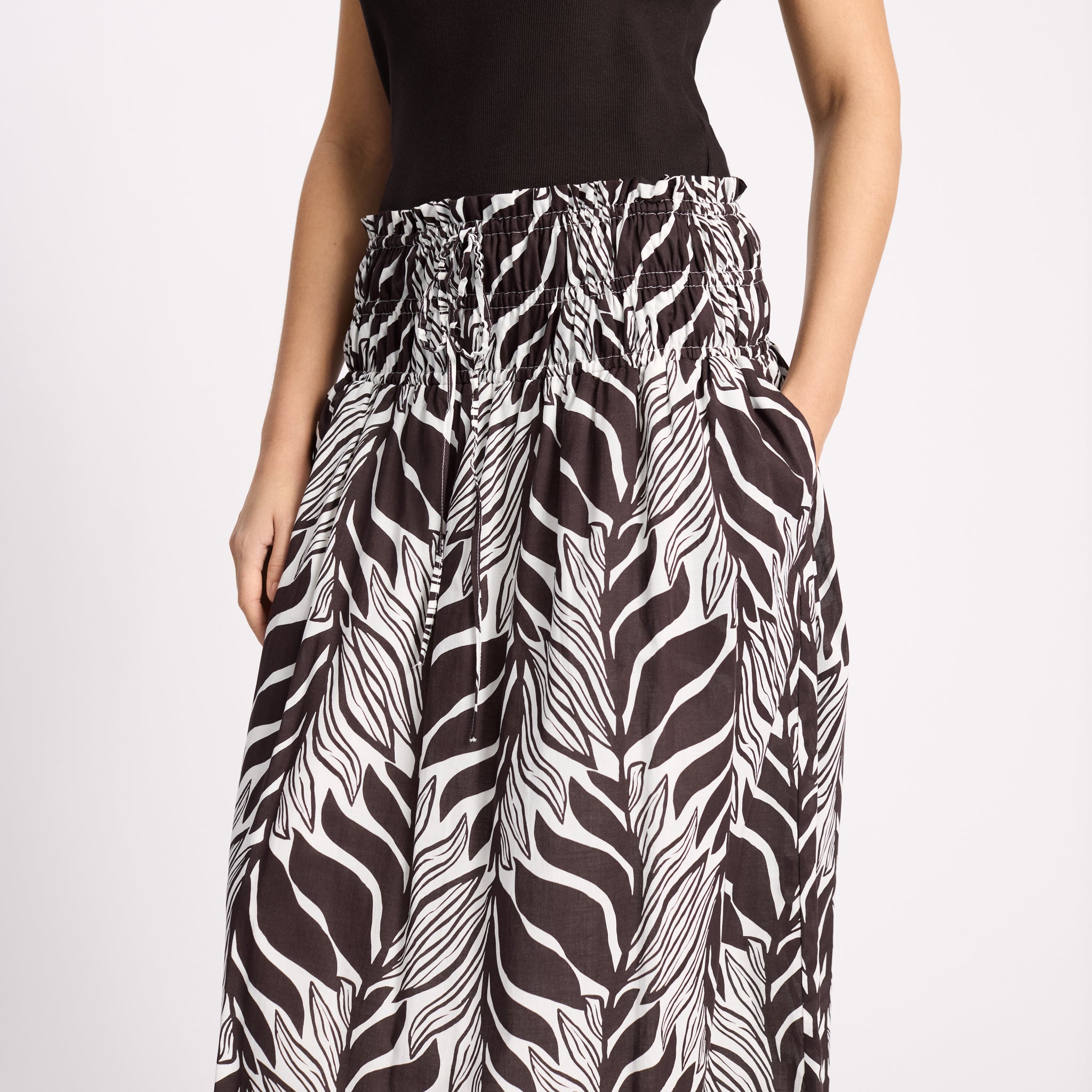 Mono Palm Skirt