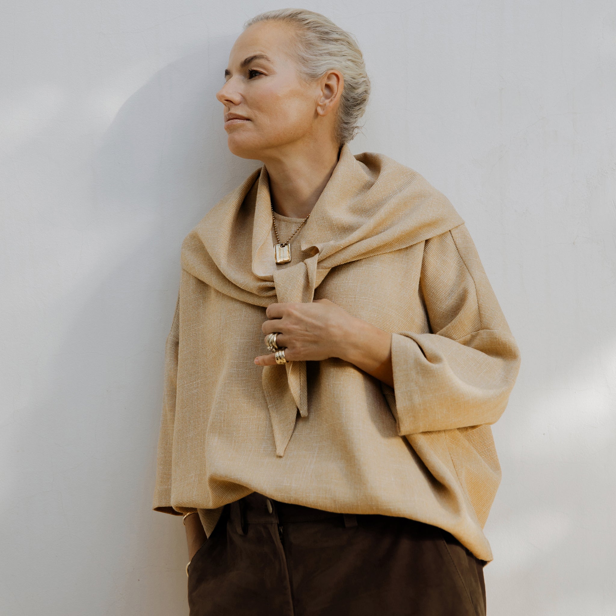 Textured Woven Scarf