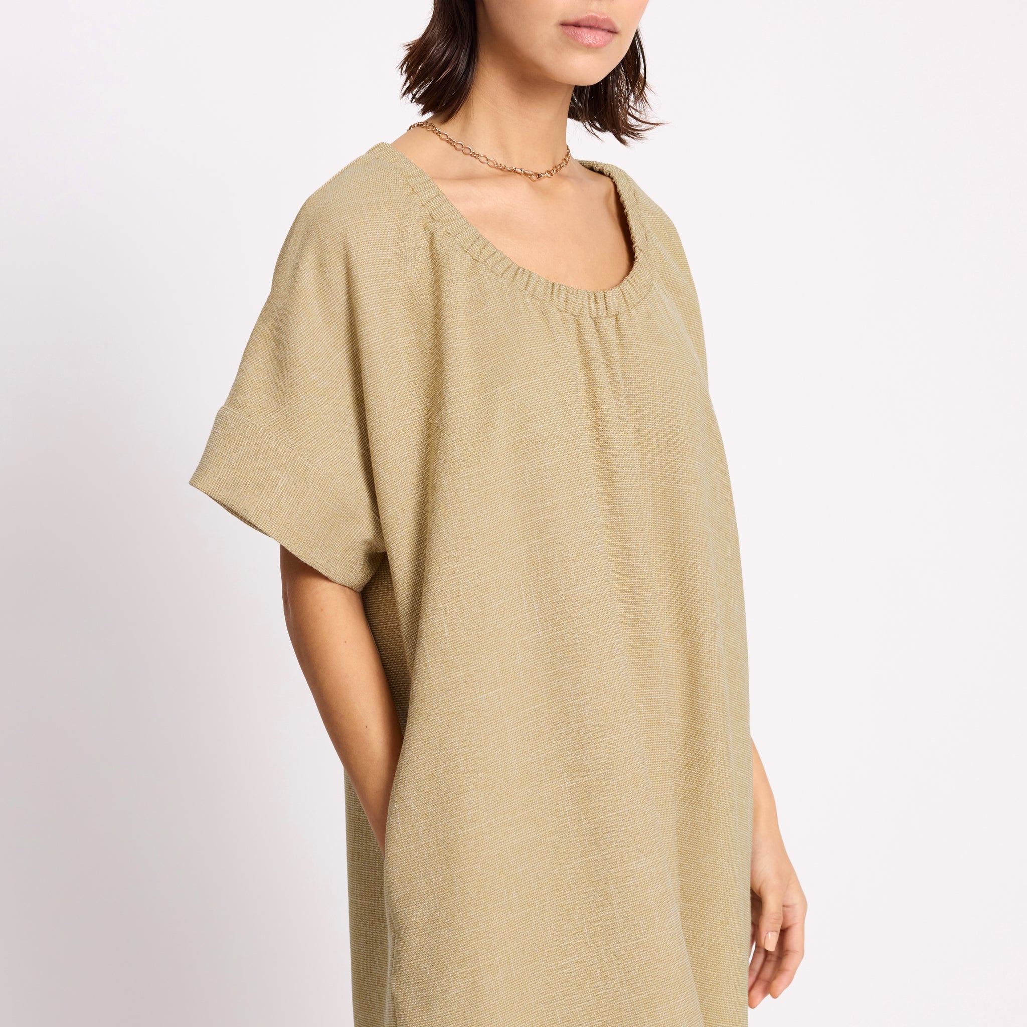 Textured Maxi Kaftan